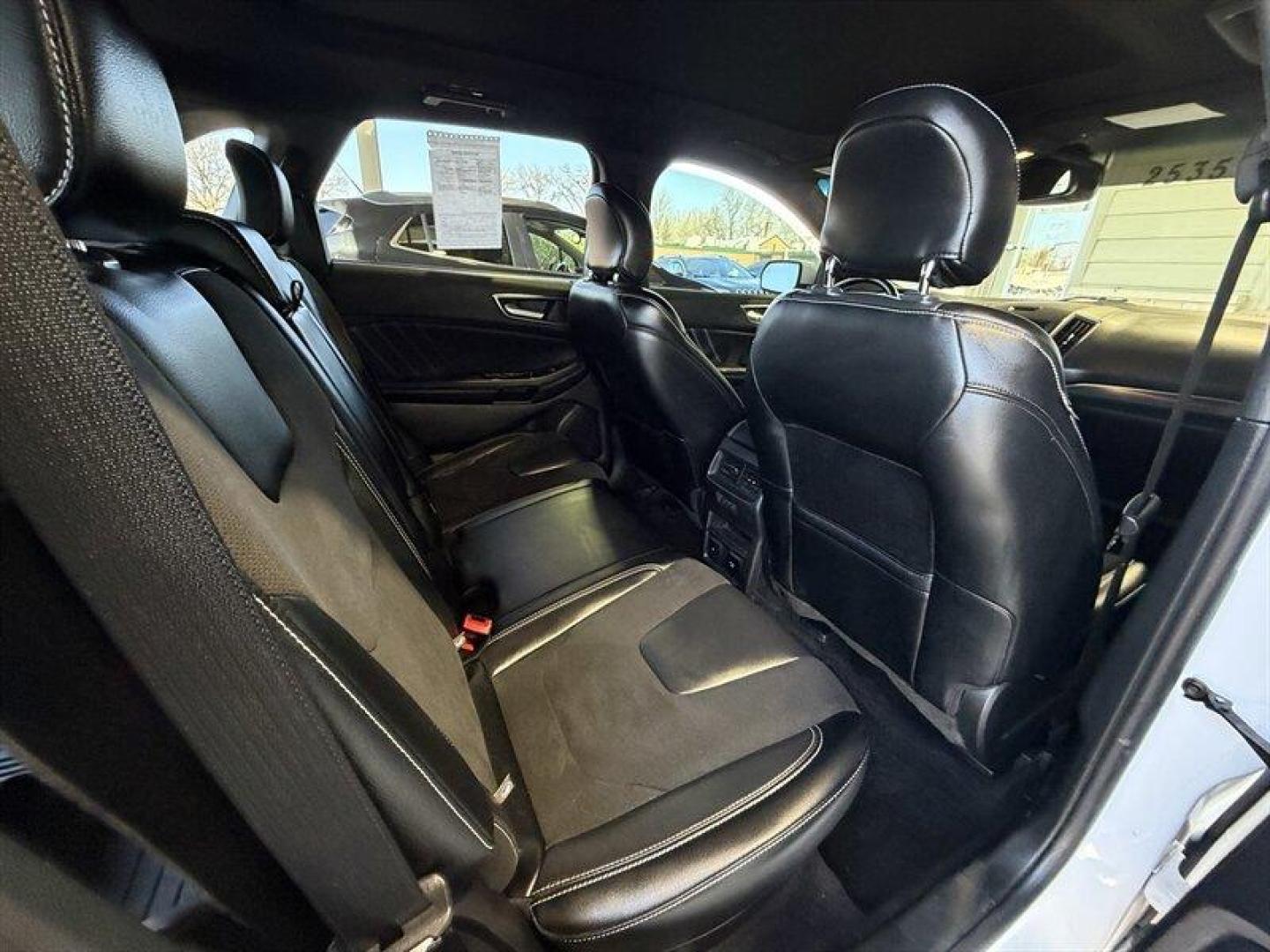 2019 White Platinum Metallic Tri-Coat Ford Edge ST (2FMPK4AP9KB) with an EcoBoost 2.7L Twin Turbo V6 335hp 380ft. lbs. engine, Automatic transmission, located at 25355 Eames Street, Channahon, IL, 60410, (815) 467-1807, 41.429108, -88.228432 - Say hello to the 2019 Ford Edge ST AWD White Platinum Metallic Tri-Coat on the outside, Ebony on the inside, and attitude dialed up to I mean business. This is the sporty, grown-up crossover that doesnt whisper performance it announces it. Under the hood sits the brawny EcoBoost 2.7L Twin-Turbo V6 - Photo#13