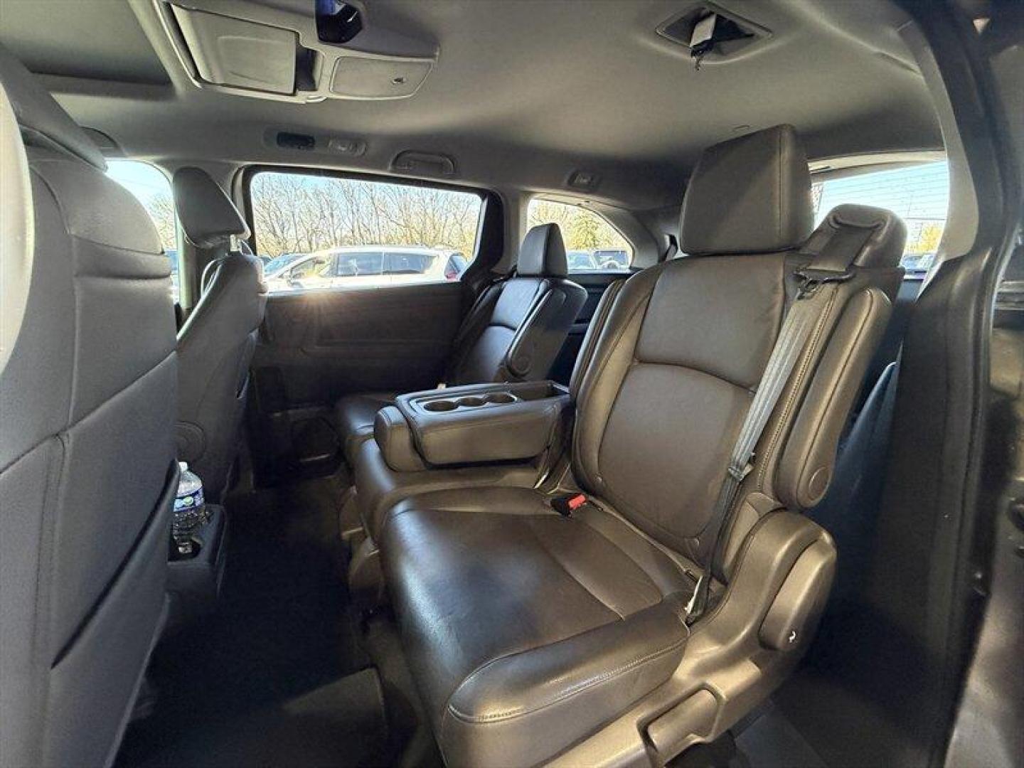 2018 Modern Steel Metallic Honda Odyssey Touring (5FNRL6H8XJB) with an 3.5L V6 280hp 262ft. lbs. engine, Automatic transmission, located at 25355 Eames Street, Channahon, IL, 60410, (815) 467-1807, 41.429108, -88.228432 - Meet the 2018 Honda Odyssey Touring a thoughtfully equipped, family-ready minivan that blends a powerful V6 with comfortable, tech-forward interiors and smart safety features. Finished in Pacific Pewter Metallic with a gray interior, this Odyssey has good mileage (below 81,000 miles, averaging unde - Photo#10