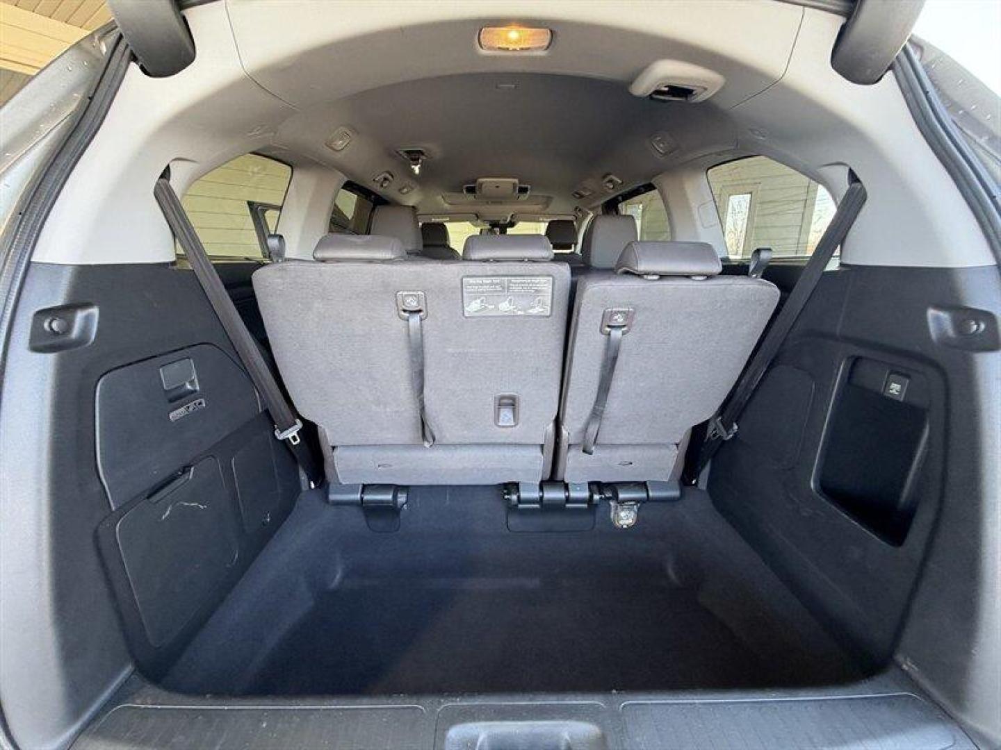 2018 Modern Steel Metallic Honda Odyssey Touring (5FNRL6H8XJB) with an 3.5L V6 280hp 262ft. lbs. engine, Automatic transmission, located at 25355 Eames Street, Channahon, IL, 60410, (815) 467-1807, 41.429108, -88.228432 - Meet the 2018 Honda Odyssey Touring a thoughtfully equipped, family-ready minivan that blends a powerful V6 with comfortable, tech-forward interiors and smart safety features. Finished in Pacific Pewter Metallic with a gray interior, this Odyssey has good mileage (below 81,000 miles, averaging unde - Photo#12