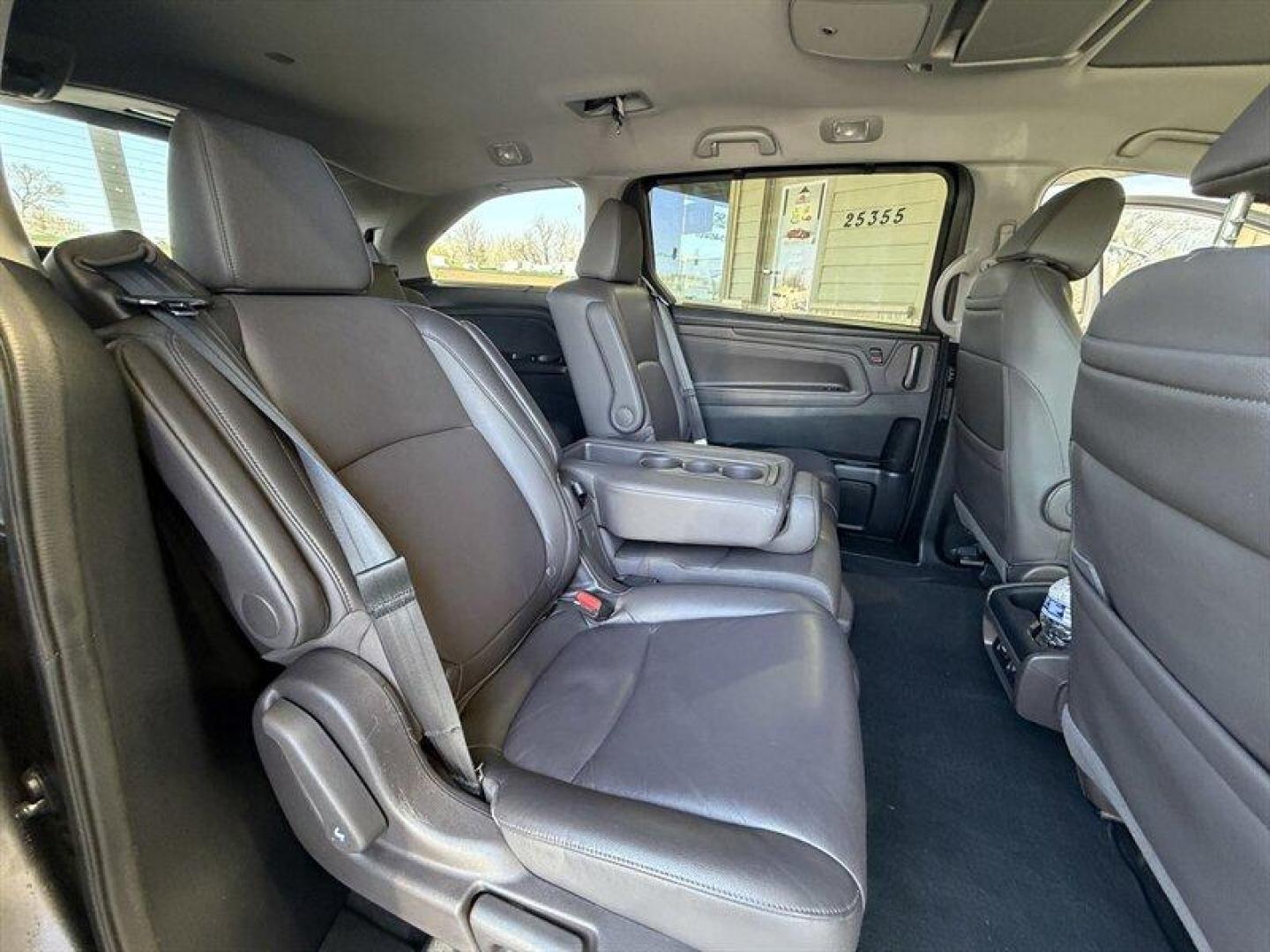 2018 Modern Steel Metallic Honda Odyssey Touring (5FNRL6H8XJB) with an 3.5L V6 280hp 262ft. lbs. engine, Automatic transmission, located at 25355 Eames Street, Channahon, IL, 60410, (815) 467-1807, 41.429108, -88.228432 - Meet the 2018 Honda Odyssey Touring a thoughtfully equipped, family-ready minivan that blends a powerful V6 with comfortable, tech-forward interiors and smart safety features. Finished in Pacific Pewter Metallic with a gray interior, this Odyssey has good mileage (below 81,000 miles, averaging unde - Photo#13