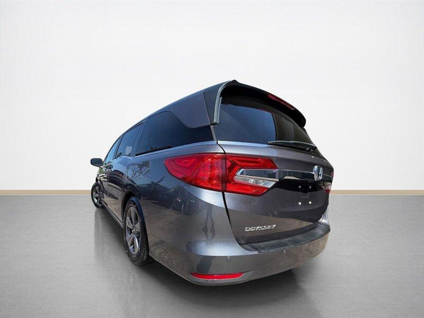 2019 Modern Steel Metallic Honda Odyssey Touring (5FNRL6H88KB) with an 3.5L V6 280hp 262ft. lbs. engine, Automatic transmission, located at 25355 Eames Street, Channahon, IL, 60410, (815) 467-1807, 41.429108, -88.228432 - Meet your new family MVP: a 2019 Honda Odyssey Touring in Modern Steel Metallic with a classy Gray leather interior the minivan that somehow looks as sharp in the school pickup line as it does when youre hauling furniture at midnight. Power and efficiency - Under the hood: a punchy 3.5L V6 crank - Photo#5