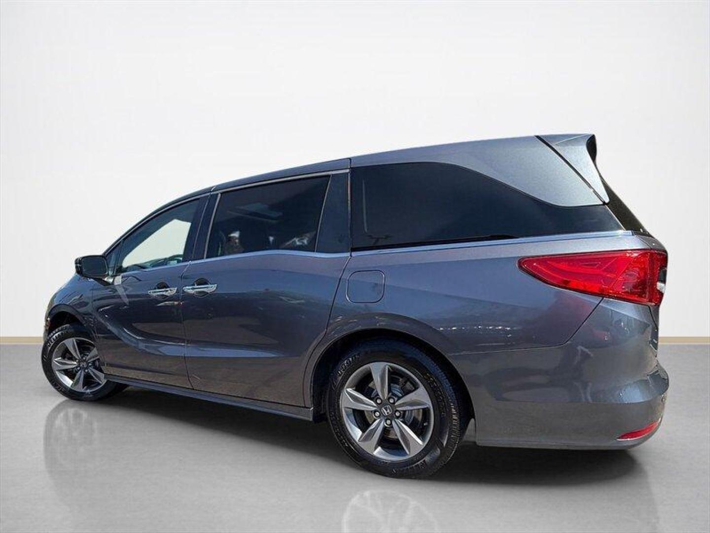 2019 Modern Steel Metallic Honda Odyssey Touring (5FNRL6H88KB) with an 3.5L V6 280hp 262ft. lbs. engine, Automatic transmission, located at 25355 Eames Street, Channahon, IL, 60410, (815) 467-1807, 41.429108, -88.228432 - Meet your new family MVP: a 2019 Honda Odyssey Touring in Modern Steel Metallic with a classy Gray leather interior the minivan that somehow looks as sharp in the school pickup line as it does when youre hauling furniture at midnight. Power and efficiency - Under the hood: a punchy 3.5L V6 crank - Photo#6