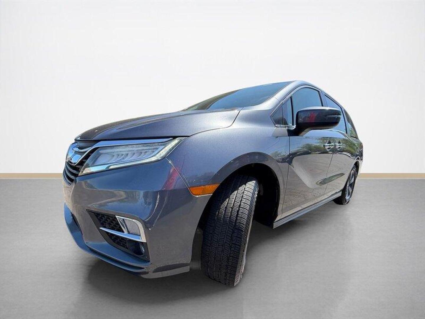 2019 Modern Steel Metallic Honda Odyssey Touring (5FNRL6H88KB) with an 3.5L V6 280hp 262ft. lbs. engine, Automatic transmission, located at 25355 Eames Street, Channahon, IL, 60410, (815) 467-1807, 41.429108, -88.228432 - Meet your new family MVP: a 2019 Honda Odyssey Touring in Modern Steel Metallic with a classy Gray leather interior the minivan that somehow looks as sharp in the school pickup line as it does when youre hauling furniture at midnight. Power and efficiency - Under the hood: a punchy 3.5L V6 crank - Photo#7