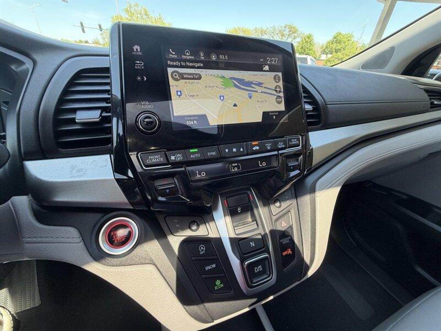 2019 Modern Steel Metallic Honda Odyssey Touring (5FNRL6H88KB) with an 3.5L V6 280hp 262ft. lbs. engine, Automatic transmission, located at 25355 Eames Street, Channahon, IL, 60410, (815) 467-1807, 41.429108, -88.228432 - Meet your new family MVP: a 2019 Honda Odyssey Touring in Modern Steel Metallic with a classy Gray leather interior the minivan that somehow looks as sharp in the school pickup line as it does when youre hauling furniture at midnight. Power and efficiency - Under the hood: a punchy 3.5L V6 crank - Photo#20