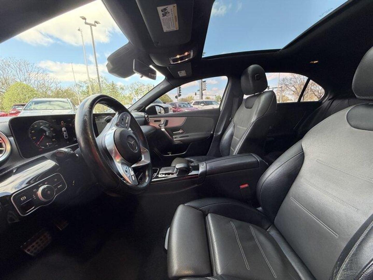 2019 Mountain Grey Metallic Mercedes-Benz A 220 4MATIC and #174; (WDD3G4FB1KW) with an 2.0 engine, Automatic transmission, located at 25355 Eames Street, Channahon, IL, 60410, (815) 467-1807, 41.429108, -88.228432 - Meet the 2019 Mercedes-Benz A 220 4MATIC compact, classy, and full of enough attitude to make traffic feel like your personal runway. Under the hood sits a punchy 2.0-liter turbocharged engine mated to Mercedes slick 7-speed dual-clutch automatic transmission and the brands surefooted 4MATIC all-wh - Photo#10