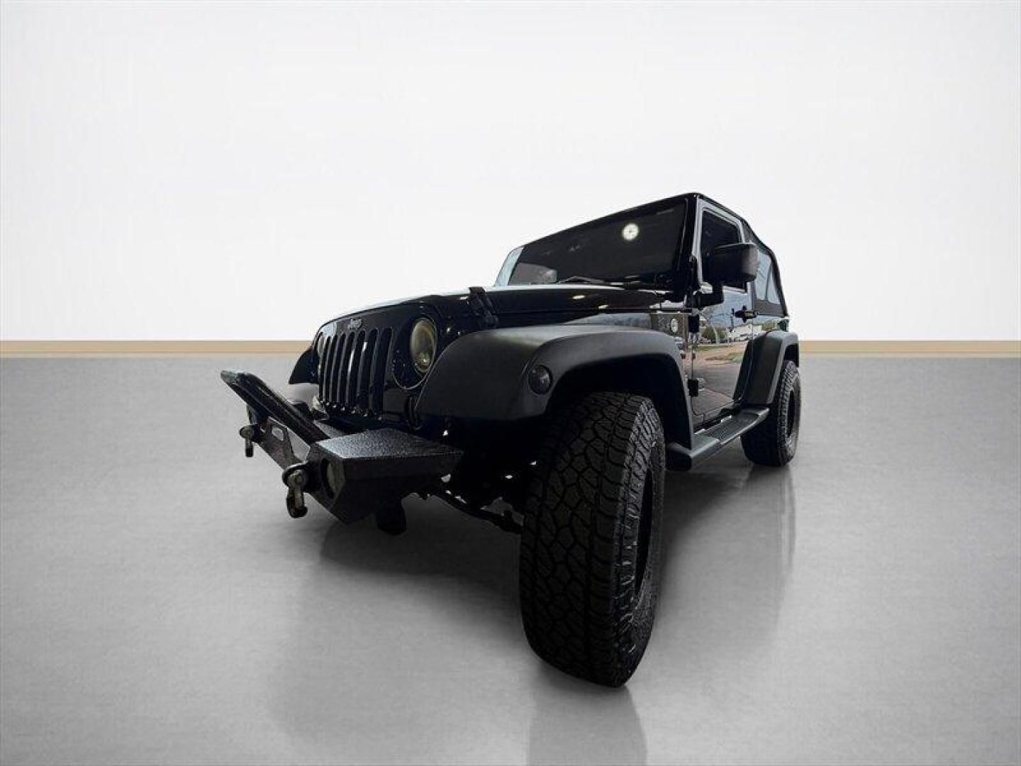 2017 Black Clear Coat Jeep Wrangler Sport (1C4AJWAG6HL) with an 3.6L V6 285hp 260ft. lbs. engine, 6 Speed Manual transmission, located at 25355 Eames Street, Channahon, IL, 60410, (815) 467-1807, 41.429108, -88.228432 - Meet the 2017 Jeep Wrangler Sport the stubborn, sunshine-loving off-roader that refuses to blend in. Under the hood sits the 3.6L V6 Pentastar pumping out a deliciously eager 285 hp and 260 lb-ft of torque, so yes it will hustle when you tell it to. EPA-rated at 17 MPG city and 21 MPG highway, its - Photo#7