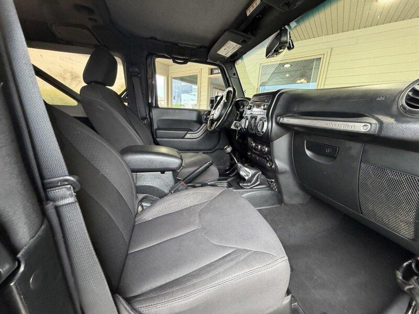 2017 Black Clear Coat Jeep Wrangler Sport (1C4AJWAG6HL) with an 3.6L V6 285hp 260ft. lbs. engine, 6 Speed Manual transmission, located at 25355 Eames Street, Channahon, IL, 60410, (815) 467-1807, 41.429108, -88.228432 - Meet the 2017 Jeep Wrangler Sport the stubborn, sunshine-loving off-roader that refuses to blend in. Under the hood sits the 3.6L V6 Pentastar pumping out a deliciously eager 285 hp and 260 lb-ft of torque, so yes it will hustle when you tell it to. EPA-rated at 17 MPG city and 21 MPG highway, its - Photo#13