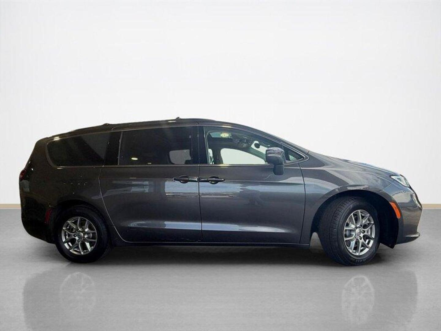 2021 Granite Crystal Metallic Clear Coat Chrysler Pacifica Touring (2C4RC1FG2MR) with an Pentastar 3.6L V6 287hp 262ft. lbs. engine, Automatic transmission, located at 25355 Eames Street, Channahon, IL, 60410, (815) 467-1807, 41.429108, -88.228432 - Bright, capable, and family-friendly this 2021 Chrysler Pacifica Touring in Maximum Steel Metallic Clear Coat is ready to make every drive easier and more enjoyable. Powered by the tried-and-true Pentastar 3.6L V6 (287 hp and 262 lb-ft of torque) paired to a smooth automatic transmission, it delive - Photo#1