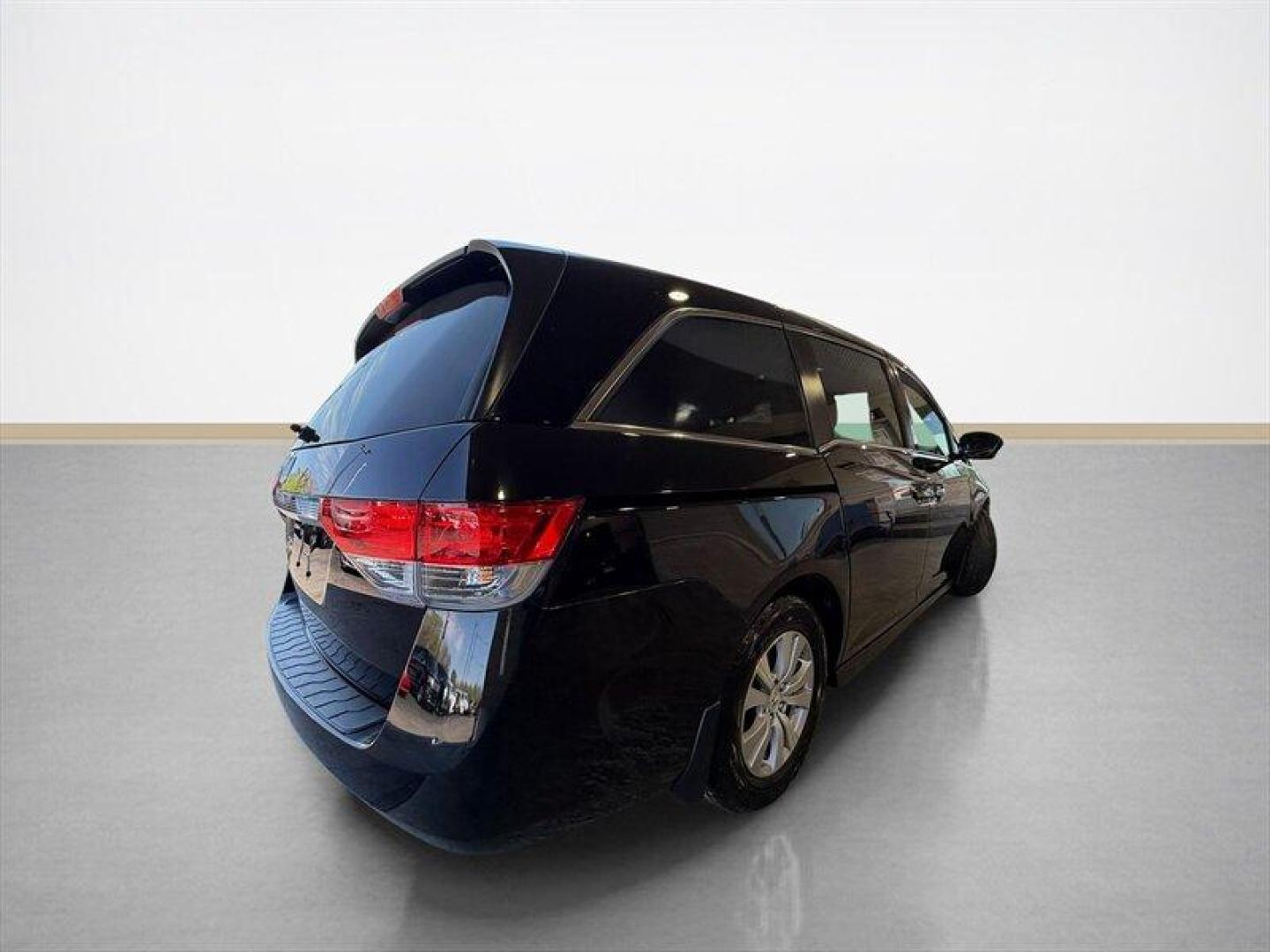 2016 Crystal Black Pearl Honda Odyssey EX-L (5FNRL5H60GB) with an 3.5 engine, Automatic transmission, located at 25355 Eames Street, Channahon, IL, 60410, (815) 467-1807, 41.429108, -88.228432 - Dont hesitate this 2016 Honda Odyssey EX-L is exactly the no-nonsense, family-hauling machine you want. Finished in Crystal Black Pearl with a clean Gray leather interior, its got the presence of a premium minivan and the practicality to back it up. Under the hood sits the proven 3.5L V6 that deliv - Photo#3