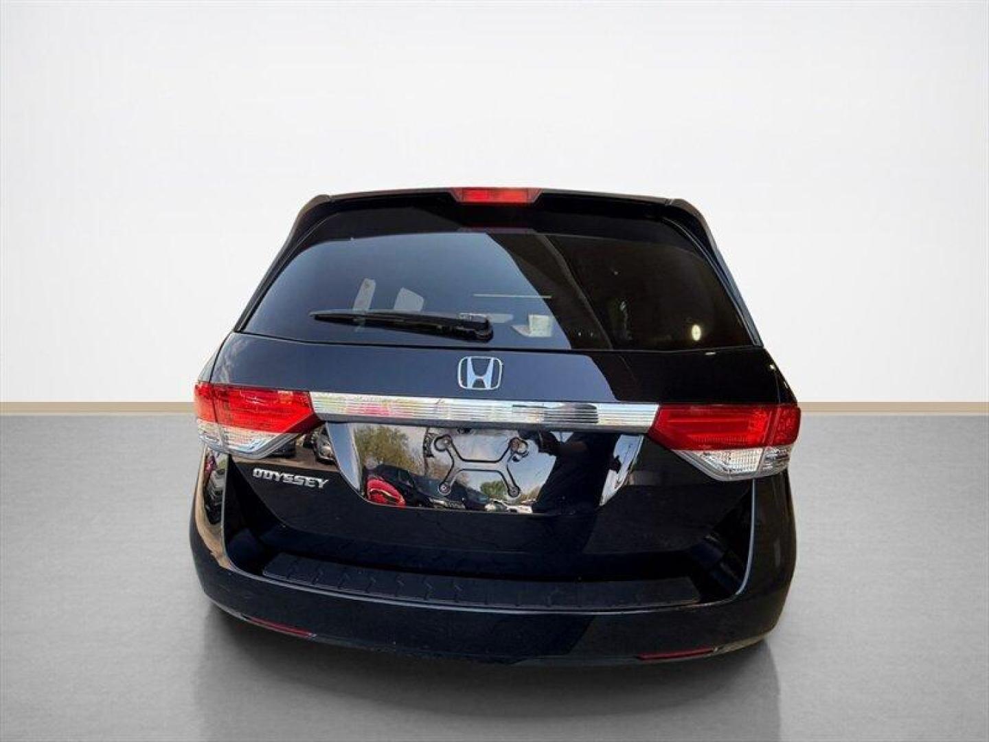 2016 Crystal Black Pearl Honda Odyssey EX-L (5FNRL5H60GB) with an 3.5 engine, Automatic transmission, located at 25355 Eames Street, Channahon, IL, 60410, (815) 467-1807, 41.429108, -88.228432 - Dont hesitate this 2016 Honda Odyssey EX-L is exactly the no-nonsense, family-hauling machine you want. Finished in Crystal Black Pearl with a clean Gray leather interior, its got the presence of a premium minivan and the practicality to back it up. Under the hood sits the proven 3.5L V6 that deliv - Photo#4