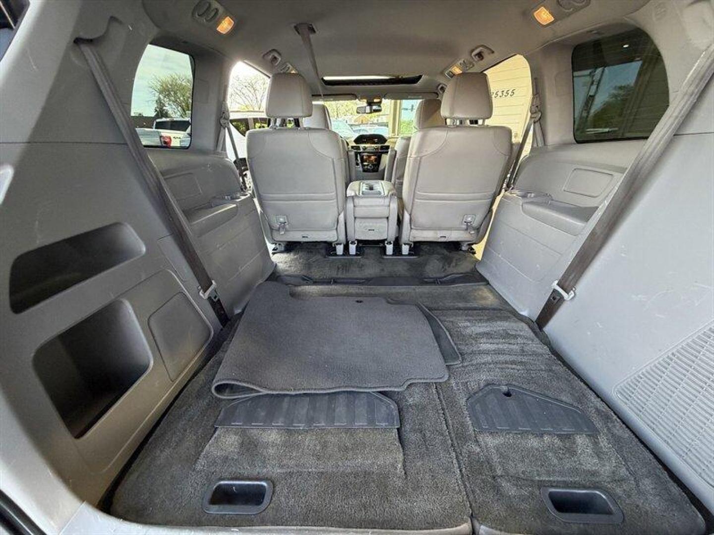 2016 Crystal Black Pearl Honda Odyssey EX-L (5FNRL5H60GB) with an 3.5 engine, Automatic transmission, located at 25355 Eames Street, Channahon, IL, 60410, (815) 467-1807, 41.429108, -88.228432 - Dont hesitate this 2016 Honda Odyssey EX-L is exactly the no-nonsense, family-hauling machine you want. Finished in Crystal Black Pearl with a clean Gray leather interior, its got the presence of a premium minivan and the practicality to back it up. Under the hood sits the proven 3.5L V6 that deliv - Photo#13