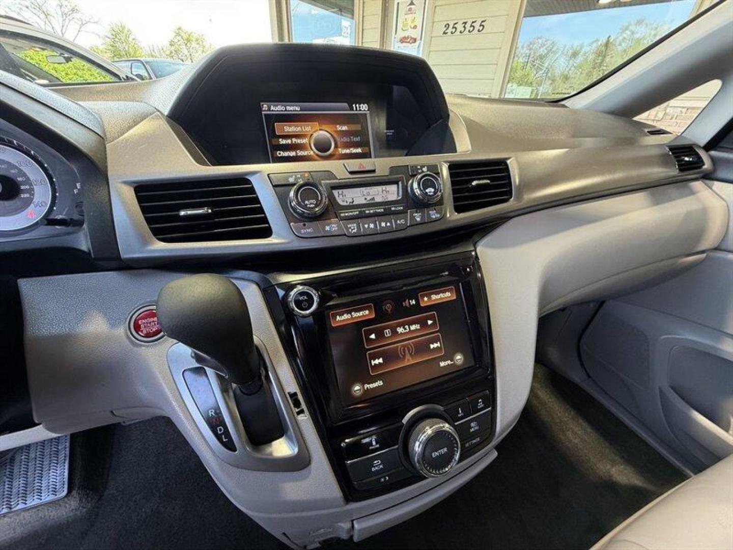 2016 Crystal Black Pearl Honda Odyssey EX-L (5FNRL5H60GB) with an 3.5 engine, Automatic transmission, located at 25355 Eames Street, Channahon, IL, 60410, (815) 467-1807, 41.429108, -88.228432 - Dont hesitate this 2016 Honda Odyssey EX-L is exactly the no-nonsense, family-hauling machine you want. Finished in Crystal Black Pearl with a clean Gray leather interior, its got the presence of a premium minivan and the practicality to back it up. Under the hood sits the proven 3.5L V6 that deliv - Photo#21