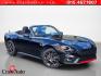 2020 Forte Black Metallic FIAT 124 Spider Abarth (JC1NFAEK1L0) with an 1.4L Turbo I4 160hp 184ft. lbs. engine, Automatic transmission, located at 25355 Eames Street, Channahon, IL, 60410, (815) 467-1807, 41.429108, -88.228432 - 2020 FIAT 124 Spider Classica 1.4L Turbo I4, 160 hp / 184 lb-ft Overview This 2020 FIAT 124 Spider Classica is finished in Forte Black Metallic with a Black interior. It is powered by the factory 1.4L turbocharged inline-4 engine producing 160 horsepower and 184 lb-ft of torque. The vehicle shows - Photo#0