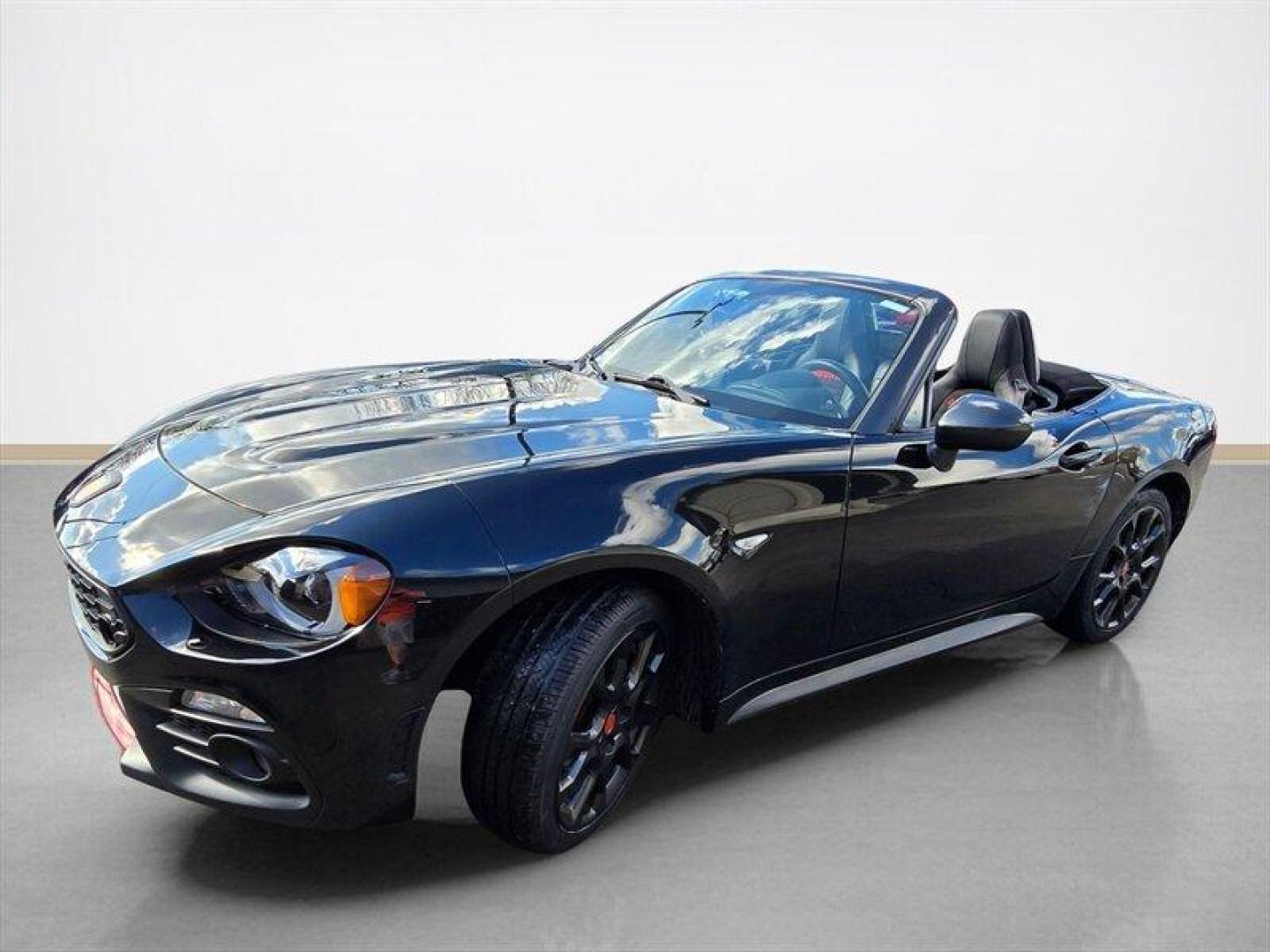 2020 Forte Black Metallic FIAT 124 Spider Abarth (JC1NFAEK1L0) with an 1.4L Turbo I4 160hp 184ft. lbs. engine, Automatic transmission, located at 25355 Eames Street, Channahon, IL, 60410, (815) 467-1807, 41.429108, -88.228432 - 2020 FIAT 124 Spider Classica 1.4L Turbo I4, 160 hp / 184 lb-ft Overview This 2020 FIAT 124 Spider Classica is finished in Forte Black Metallic with a Black interior. It is powered by the factory 1.4L turbocharged inline-4 engine producing 160 horsepower and 184 lb-ft of torque. The vehicle shows - Photo#7