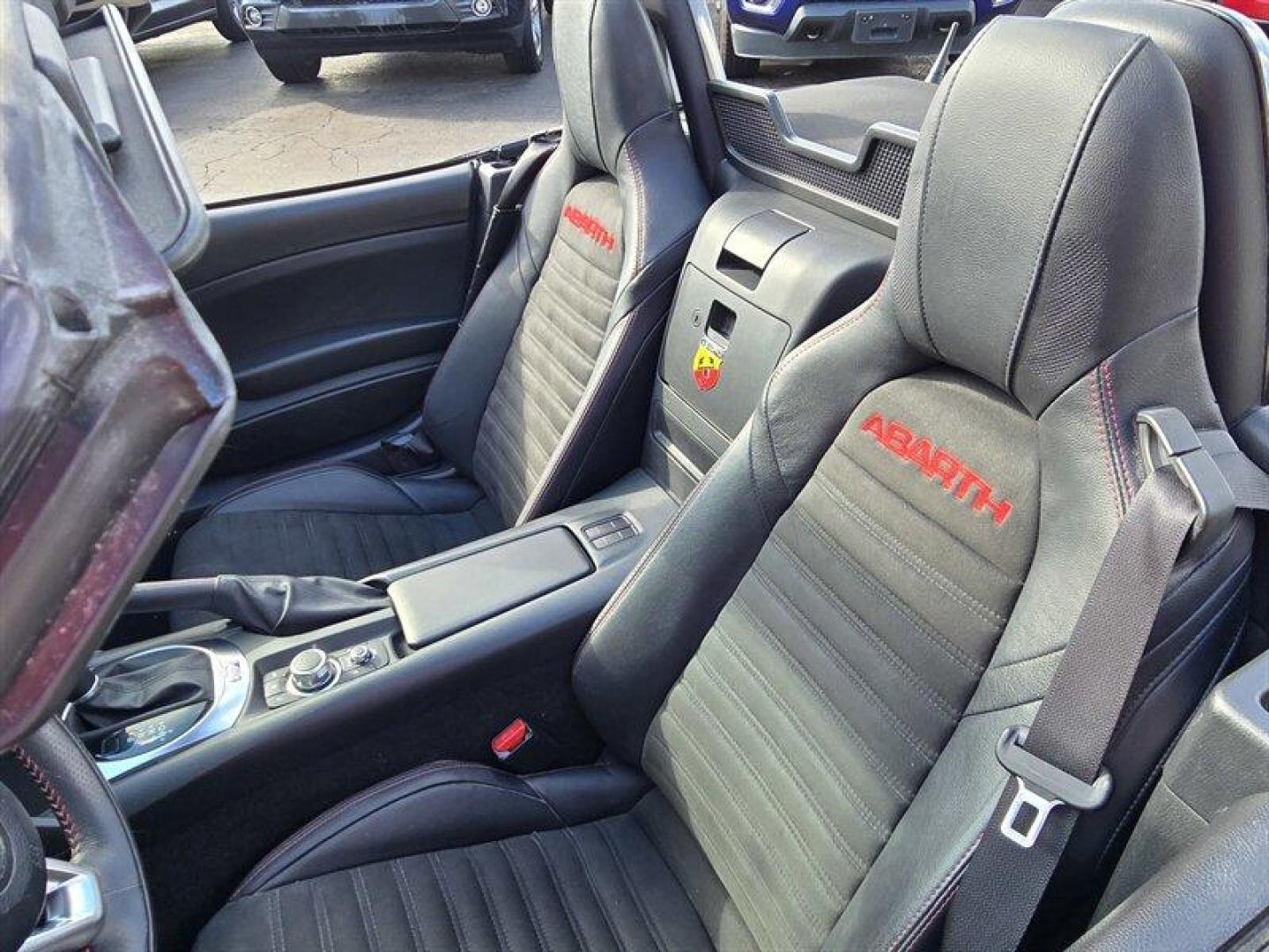 2020 Forte Black Metallic FIAT 124 Spider Abarth (JC1NFAEK1L0) with an 1.4L Turbo I4 160hp 184ft. lbs. engine, Automatic transmission, located at 25355 Eames Street, Channahon, IL, 60410, (815) 467-1807, 41.429108, -88.228432 - 2020 FIAT 124 Spider Classica 1.4L Turbo I4, 160 hp / 184 lb-ft Overview This 2020 FIAT 124 Spider Classica is finished in Forte Black Metallic with a Black interior. It is powered by the factory 1.4L turbocharged inline-4 engine producing 160 horsepower and 184 lb-ft of torque. The vehicle shows - Photo#9