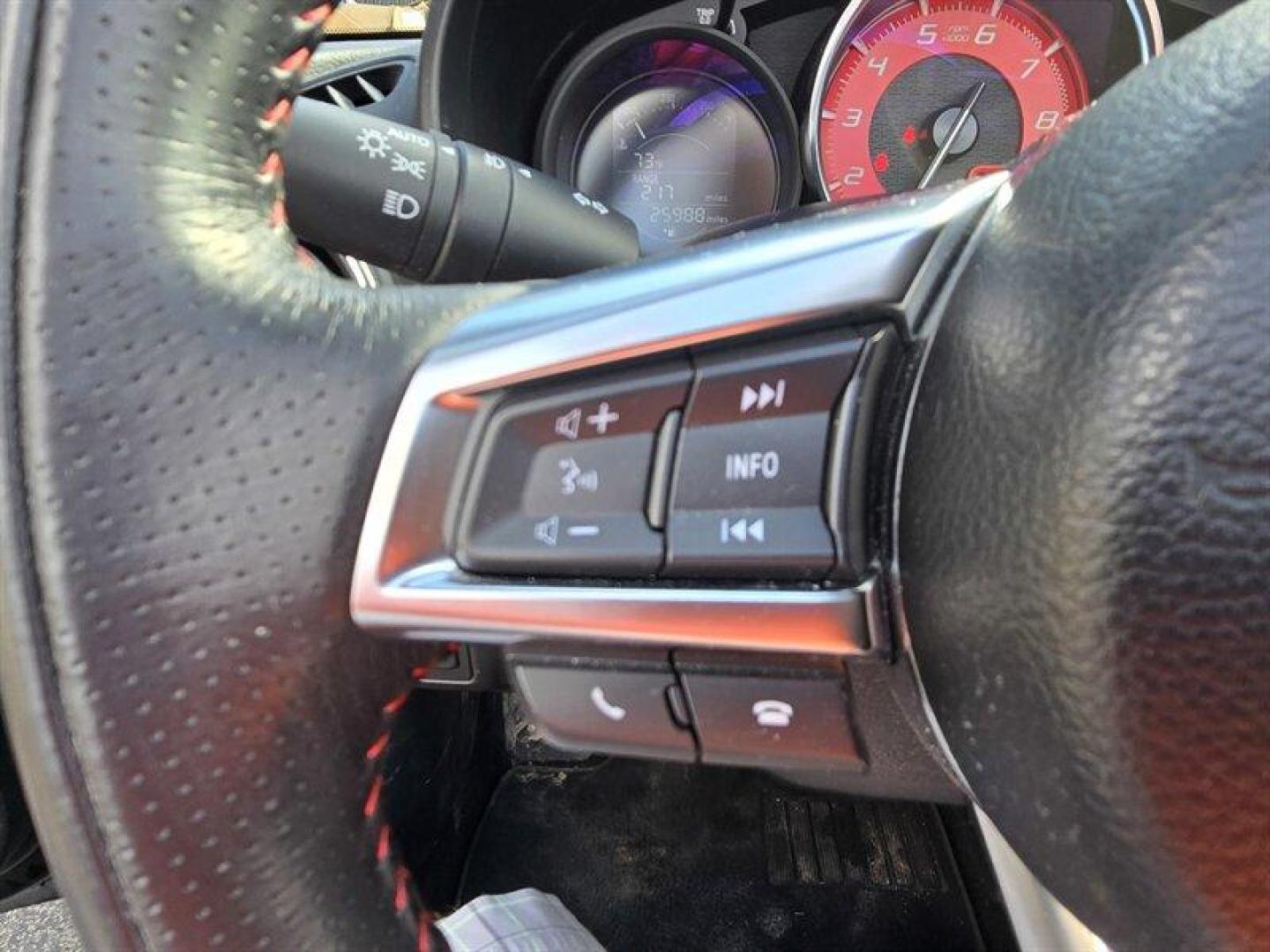 2020 Forte Black Metallic FIAT 124 Spider Abarth (JC1NFAEK1L0) with an 1.4L Turbo I4 160hp 184ft. lbs. engine, Automatic transmission, located at 25355 Eames Street, Channahon, IL, 60410, (815) 467-1807, 41.429108, -88.228432 - 2020 FIAT 124 Spider Classica 1.4L Turbo I4, 160 hp / 184 lb-ft Overview This 2020 FIAT 124 Spider Classica is finished in Forte Black Metallic with a Black interior. It is powered by the factory 1.4L turbocharged inline-4 engine producing 160 horsepower and 184 lb-ft of torque. The vehicle shows - Photo#13