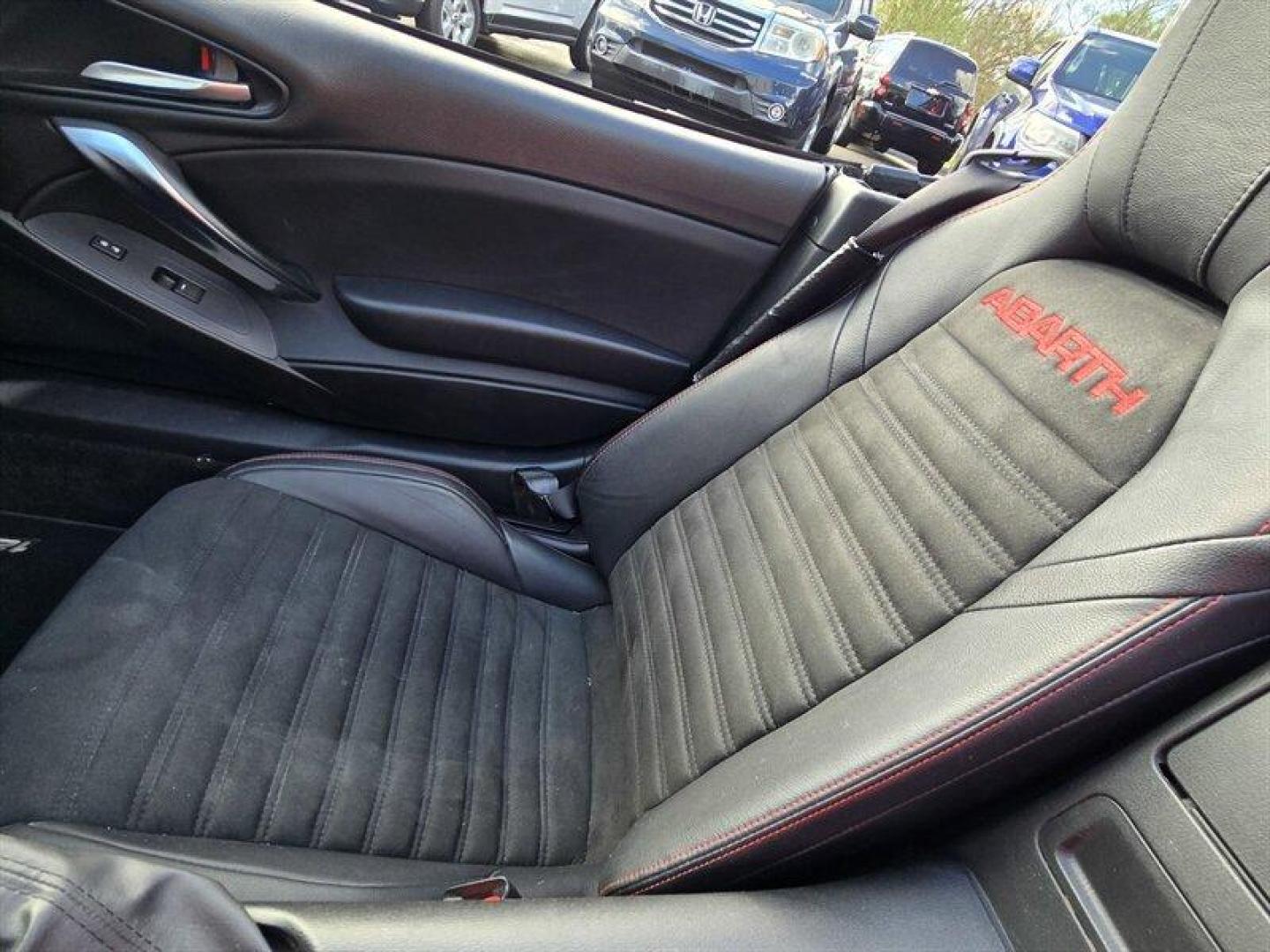 2020 Forte Black Metallic FIAT 124 Spider Abarth (JC1NFAEK1L0) with an 1.4L Turbo I4 160hp 184ft. lbs. engine, Automatic transmission, located at 25355 Eames Street, Channahon, IL, 60410, (815) 467-1807, 41.429108, -88.228432 - 2020 FIAT 124 Spider Classica 1.4L Turbo I4, 160 hp / 184 lb-ft Overview This 2020 FIAT 124 Spider Classica is finished in Forte Black Metallic with a Black interior. It is powered by the factory 1.4L turbocharged inline-4 engine producing 160 horsepower and 184 lb-ft of torque. The vehicle shows - Photo#21