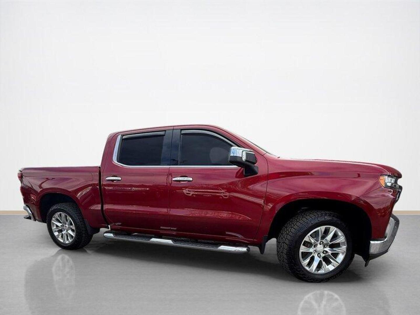 2019 Cajun Red Tintcoat Chevrolet Silverado 1500 LTZ (1GCUYGED7KZ) with an EcoTec3 5.3L V8 355hp 383ft. lbs. engine, Automatic transmission, located at 25355 Eames Street, Channahon, IL, 60410, (815) 467-1807, 41.429108, -88.228432 - Meet the 2019 Chevrolet Silverado 1500 LTZ Cajun Red Tintcoat on the outside, Jet Black luxury on the inside, and attitude to spare. Under that gorgeous hood sits the EcoTec3 5.3L V8 delivering a hearty 355 hp and 383 ft-lbs of torque, complete with GMs efficiency tech (Direct Injection, Variable V - Photo#1