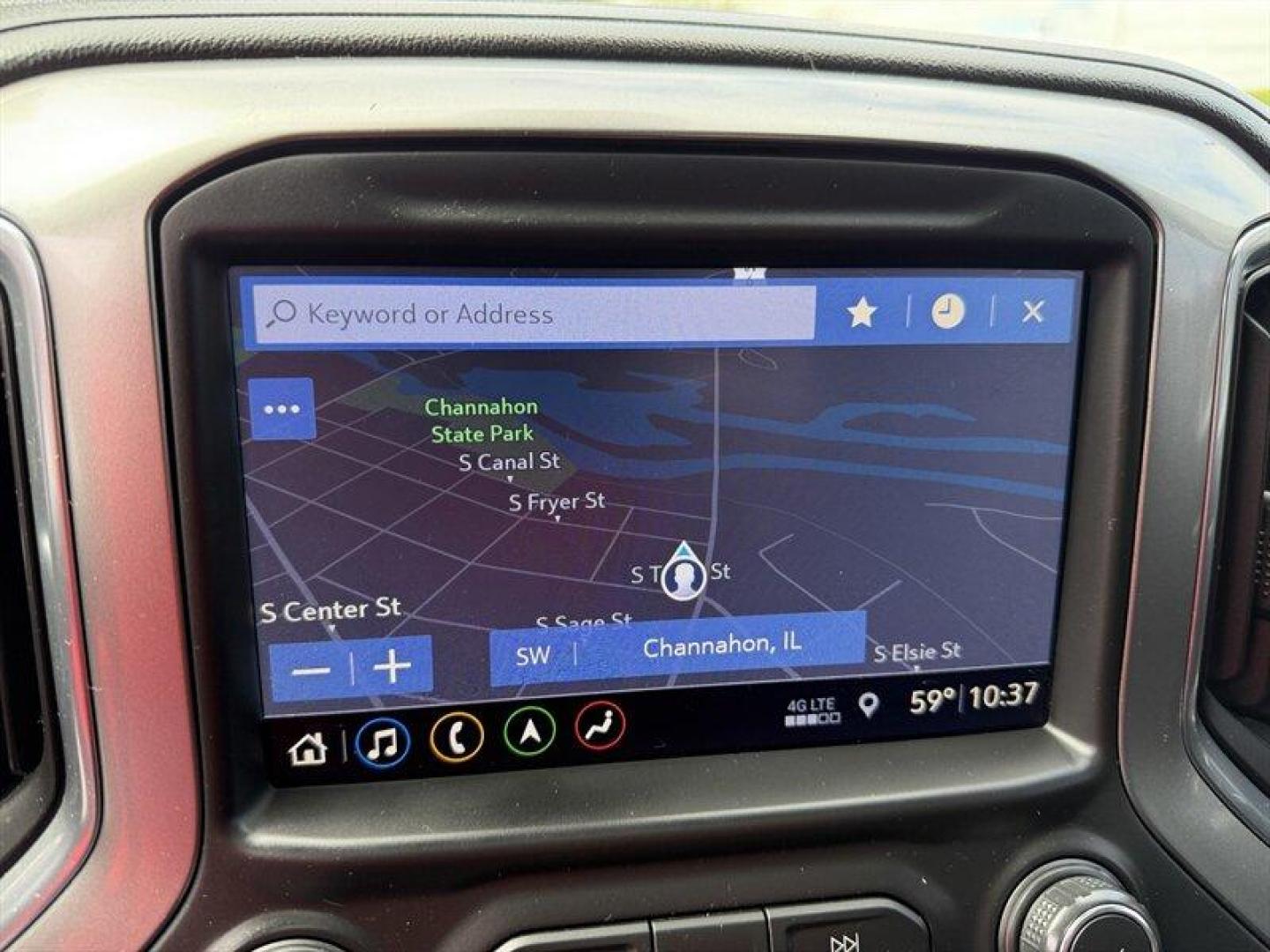 2019 Cajun Red Tintcoat Chevrolet Silverado 1500 LTZ (1GCUYGED7KZ) with an EcoTec3 5.3L V8 355hp 383ft. lbs. engine, Automatic transmission, located at 25355 Eames Street, Channahon, IL, 60410, (815) 467-1807, 41.429108, -88.228432 - Meet the 2019 Chevrolet Silverado 1500 LTZ Cajun Red Tintcoat on the outside, Jet Black luxury on the inside, and attitude to spare. Under that gorgeous hood sits the EcoTec3 5.3L V8 delivering a hearty 355 hp and 383 ft-lbs of torque, complete with GMs efficiency tech (Direct Injection, Variable V - Photo#20