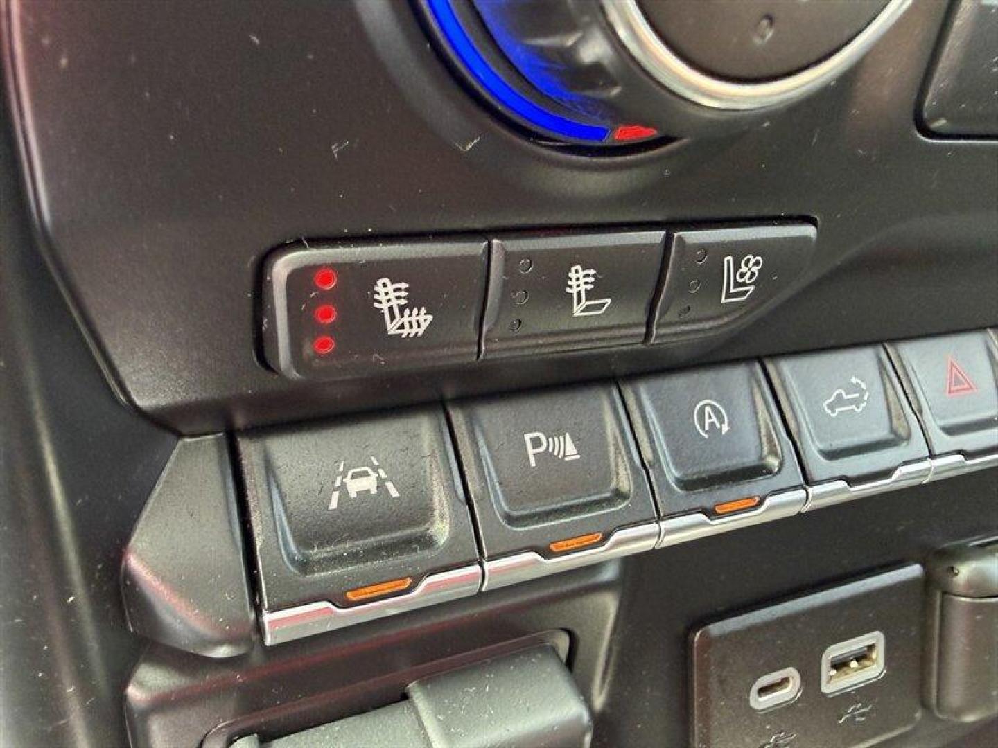 2019 Cajun Red Tintcoat Chevrolet Silverado 1500 LTZ (1GCUYGED7KZ) with an EcoTec3 5.3L V8 355hp 383ft. lbs. engine, Automatic transmission, located at 25355 Eames Street, Channahon, IL, 60410, (815) 467-1807, 41.429108, -88.228432 - Meet the 2019 Chevrolet Silverado 1500 LTZ Cajun Red Tintcoat on the outside, Jet Black luxury on the inside, and attitude to spare. Under that gorgeous hood sits the EcoTec3 5.3L V8 delivering a hearty 355 hp and 383 ft-lbs of torque, complete with GMs efficiency tech (Direct Injection, Variable V - Photo#22