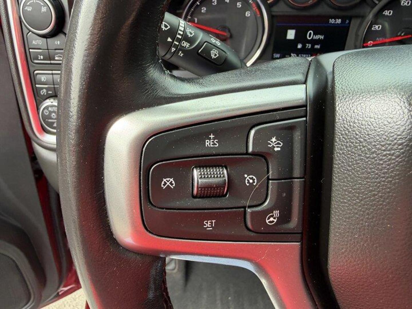 2019 Cajun Red Tintcoat Chevrolet Silverado 1500 LTZ (1GCUYGED7KZ) with an EcoTec3 5.3L V8 355hp 383ft. lbs. engine, Automatic transmission, located at 25355 Eames Street, Channahon, IL, 60410, (815) 467-1807, 41.429108, -88.228432 - Meet the 2019 Chevrolet Silverado 1500 LTZ Cajun Red Tintcoat on the outside, Jet Black luxury on the inside, and attitude to spare. Under that gorgeous hood sits the EcoTec3 5.3L V8 delivering a hearty 355 hp and 383 ft-lbs of torque, complete with GMs efficiency tech (Direct Injection, Variable V - Photo#27