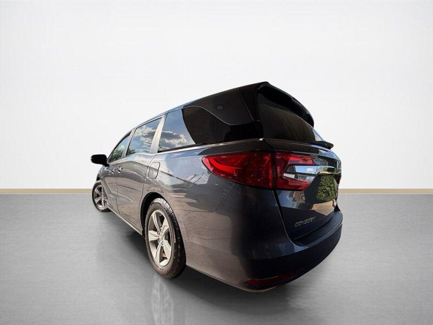 2019 Modern Steel Metallic Honda Odyssey EX-L (5FNRL6H79KB) with an 3.5L V6 280hp 262ft. lbs. engine, Automatic transmission, located at 25355 Eames Street, Channahon, IL, 60410, (815) 467-1807, 41.429108, -88.228432 - Meet the 2019 Honda Odyssey EX-L because who says practicality cant be a little bit fabulous? Under that Modern Steel Metallic paint and Gray leather interior sits a stout 3.5L V6 that delivers a spirited 280 hp and 262 lb-ft of torque. You get confident passing power for highway sprints and everyd - Photo#5