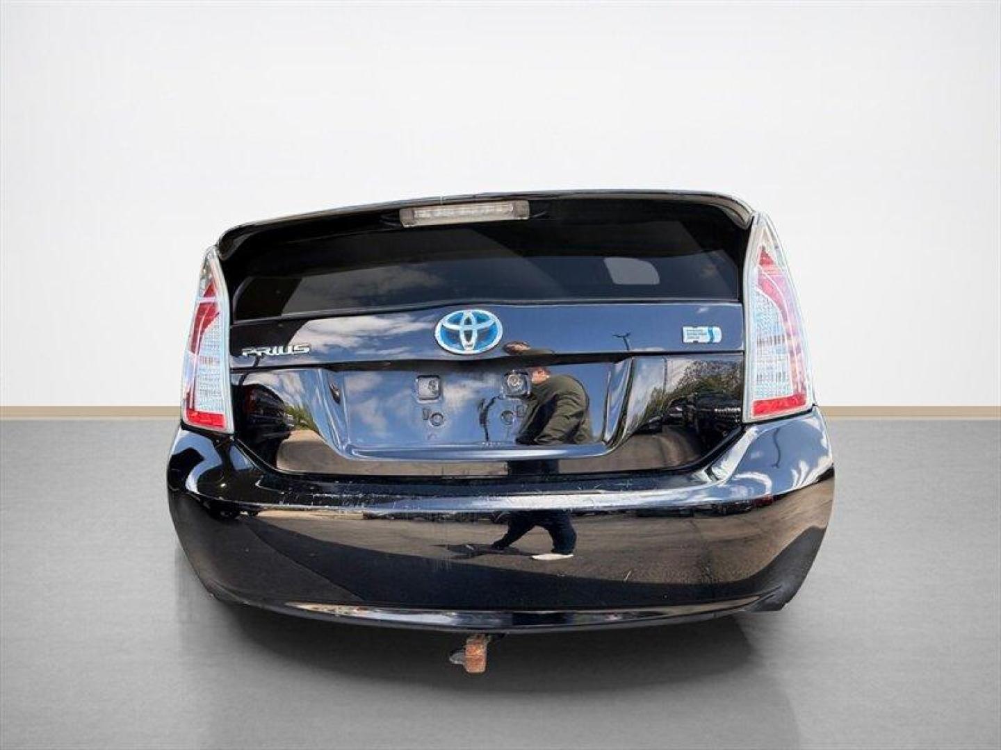 2014 Black Toyota Prius Two (JTDKN3DU7E0) with an 1.8L Hybrid I4 98hp 105ft. lbs. engine, Automatic transmission, located at 25355 Eames Street, Channahon, IL, 60410, (815) 467-1807, 41.429108, -88.228432 - Black on the outside, dark gray on the inside, and dripping with practical attitude meet the 2014 Toyota Prius One. Its the sensible rebel of the road: eco-friendly, wallet-friendly, and stylish enough to make hybrids look anything but boring. Powertrain and Efficiency - 1.8L Hybrid I4 (98 hp, 1 - Photo#4