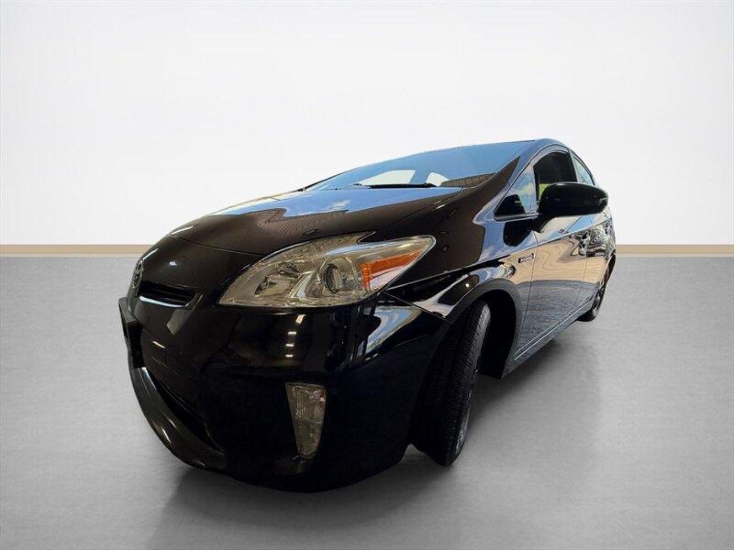 2014 Black Toyota Prius Two (JTDKN3DU7E0) with an 1.8L Hybrid I4 98hp 105ft. lbs. engine, Automatic transmission, located at 25355 Eames Street, Channahon, IL, 60410, (815) 467-1807, 41.429108, -88.228432 - Black on the outside, dark gray on the inside, and dripping with practical attitude meet the 2014 Toyota Prius One. Its the sensible rebel of the road: eco-friendly, wallet-friendly, and stylish enough to make hybrids look anything but boring. Powertrain and Efficiency - 1.8L Hybrid I4 (98 hp, 1 - Photo#7