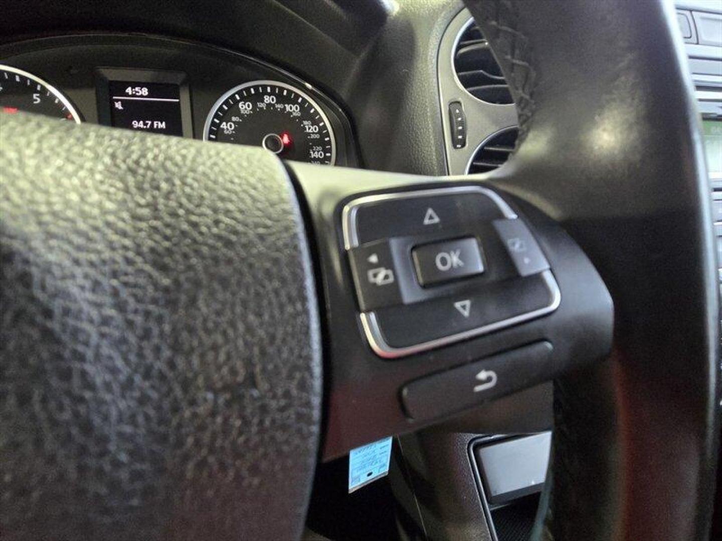 2014 Deep Black Metallic Volkswagen Tiguan S (WVGCV3AXXEW) with an 2.0L Turbo I4 200hp 207ft. lbs. engine, 6 Speed Manual transmission, located at 25355 Eames Street, Channahon, IL, 60410, (815) 467-1807, 41.429108, -88.228432 - ** HARD TO FIND 6-SPEED MANUAL ** 2014 Volkswagen Tiguan S Deep Black Metallic exterior with Black cloth interior. Powered by a 2.0L turbocharged inline-4 producing 200 hp and 207 lb-ft of torque, this Tiguan delivers confident acceleration and everyday driving flexibility. It has under 92,000 mile - Photo#13