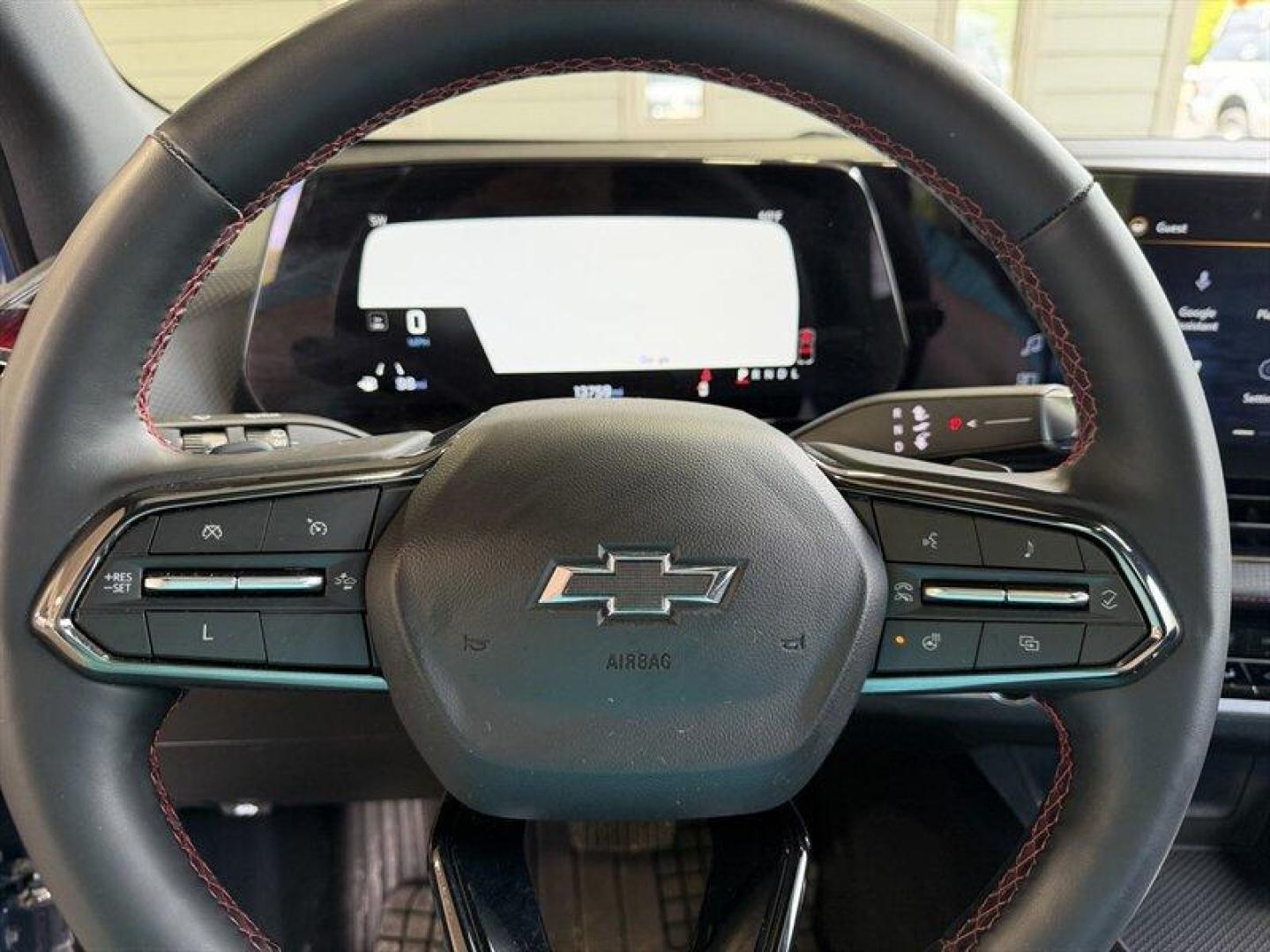 2025 Lakeshore Blue Metallic Chevrolet Equinox RS (3GNAXLEG3SL) with an 1.5L Turbo I4 175hp 203ft. lbs. engine, Automatic transmission, located at 25355 Eames Street, Channahon, IL, 60410, (815) 467-1807, 41.429108, -88.228432 - 2025 Chevrolet Equinox RS Lakeshore Blue Metallic exterior, Black with Red Accents interior Overview This 2025 Equinox RS is powered by Chevrolets 1.5L Turbo I4 engine producing 175 hp and 203 lb-ft of torque. The vehicle is finished in Lakeshore Blue Metallic with a Black interior accented in red - Photo#24