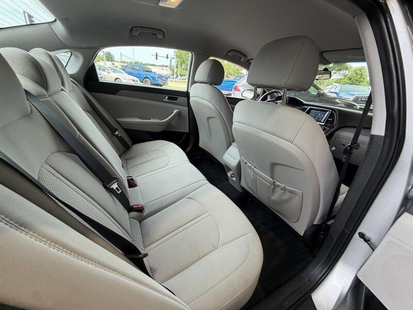 2019 Symphony Silver Hyundai SONATA SE (5NPE24AF9KH) with an Theta II 2.4L I4 185hp 178ft. lbs. SULEV engine, Automatic transmission, located at 25355 Eames Street, Channahon, IL, 60410, (815) 467-1807, 41.429108, -88.228432 - This 2019 Hyundai Sonata SE is that no-drama, reliable, Ive got places to be and money to save kind of ride. A clean local trade thats been serviced and handledbecause not everyone needs a diva sometimes you just need dependable. Fresh new tires and brakes, so youre not inheriting someone elses pro - Photo#13