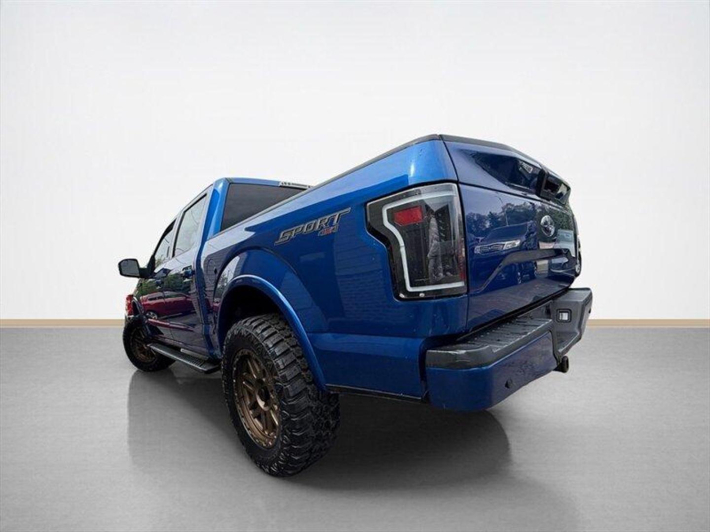 2017 Lightning Blue Ford F-150 XLT (1FTEW1EP0HF) with an EcoBoost 2.7L Twin Turbo V6 325hp 375ft. lbs. engine, Automatic transmission, located at 25355 Eames Street, Channahon, IL, 60410, (815) 467-1807, 41.429108, -88.228432 - 2017 Ford F-150 SPORT Lightning Blue exterior with Black interior. This example is powered by the 2.7L EcoBoost Twin-Turbo V6, rated at 325 hp and 375 lb-ft of torque, and is paired with an automatic transmission. It averages 18 MPG in the city and 23 MPG on the highway. Mileage is below 84,000 mil - Photo#5