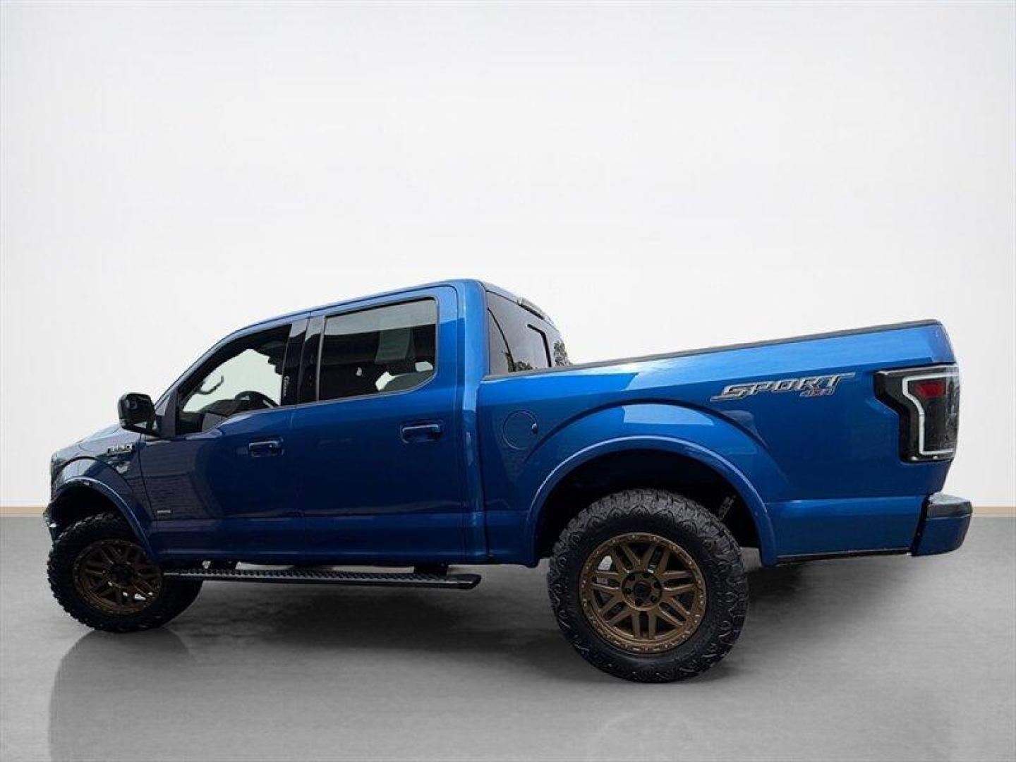 2017 Lightning Blue Ford F-150 XLT (1FTEW1EP0HF) with an EcoBoost 2.7L Twin Turbo V6 325hp 375ft. lbs. engine, Automatic transmission, located at 25355 Eames Street, Channahon, IL, 60410, (815) 467-1807, 41.429108, -88.228432 - 2017 Ford F-150 SPORT Lightning Blue exterior with Black interior. This example is powered by the 2.7L EcoBoost Twin-Turbo V6, rated at 325 hp and 375 lb-ft of torque, and is paired with an automatic transmission. It averages 18 MPG in the city and 23 MPG on the highway. Mileage is below 84,000 mil - Photo#6