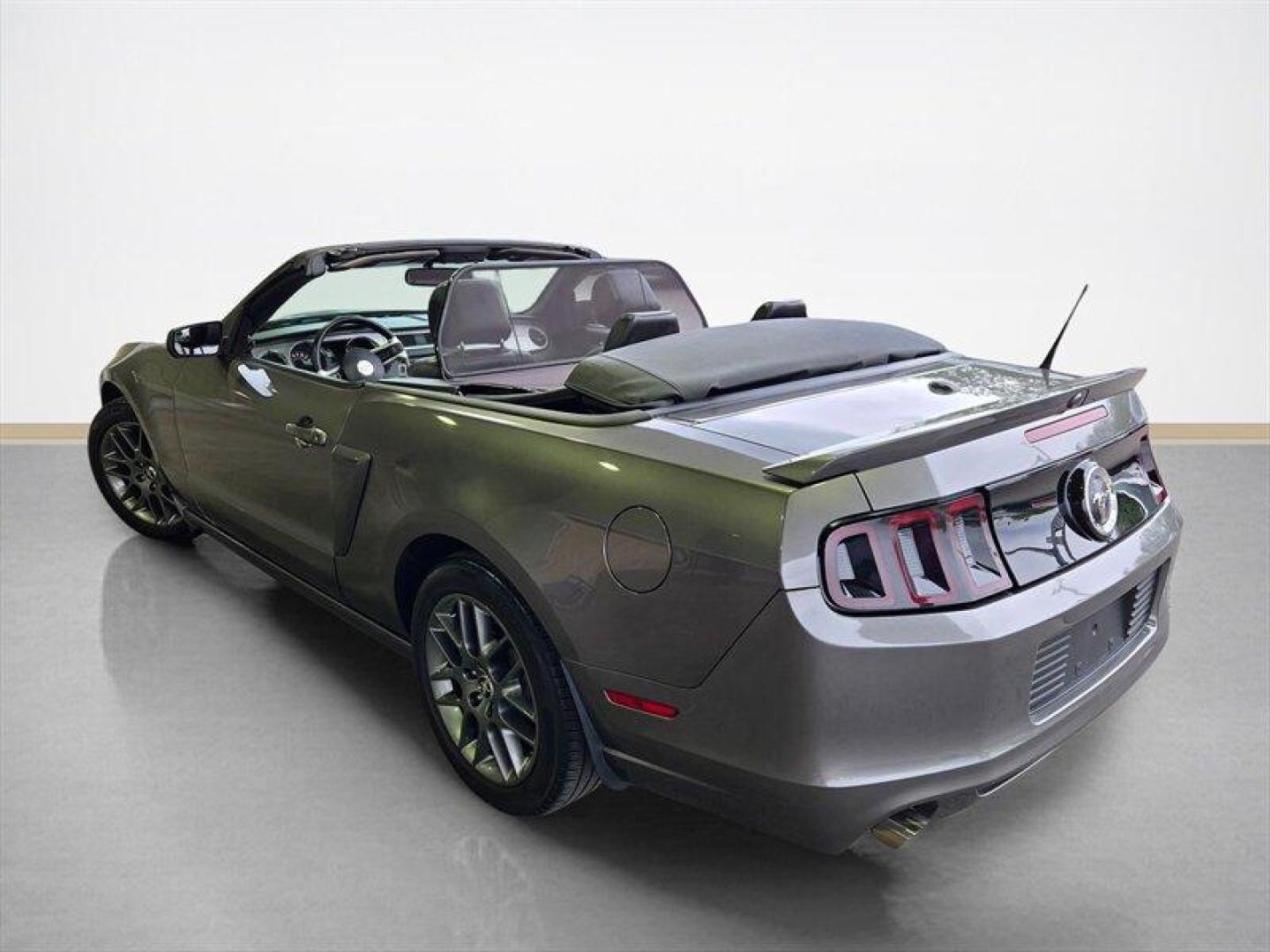 2014 Sterling Gray Metallic Ford Mustang V6 Premium (1ZVBP8EM2E5) with an 3.7L V6 305hp 280ft. lbs. engine, Automatic transmission, located at 25355 Eames Street, Channahon, IL, 60410, (815) 467-1807, 41.429108, -88.228432 - Top down, shades on, attitude fully chargedthis 2014 Ford Mustang Premium Convertible in sleek Sterling Gray isnt here to whisper its here to make an entrance. This isnt just a car, its your summer personality upgrade. Heated leather seats for those cool top-down night cruises, remote start so its - Photo#5