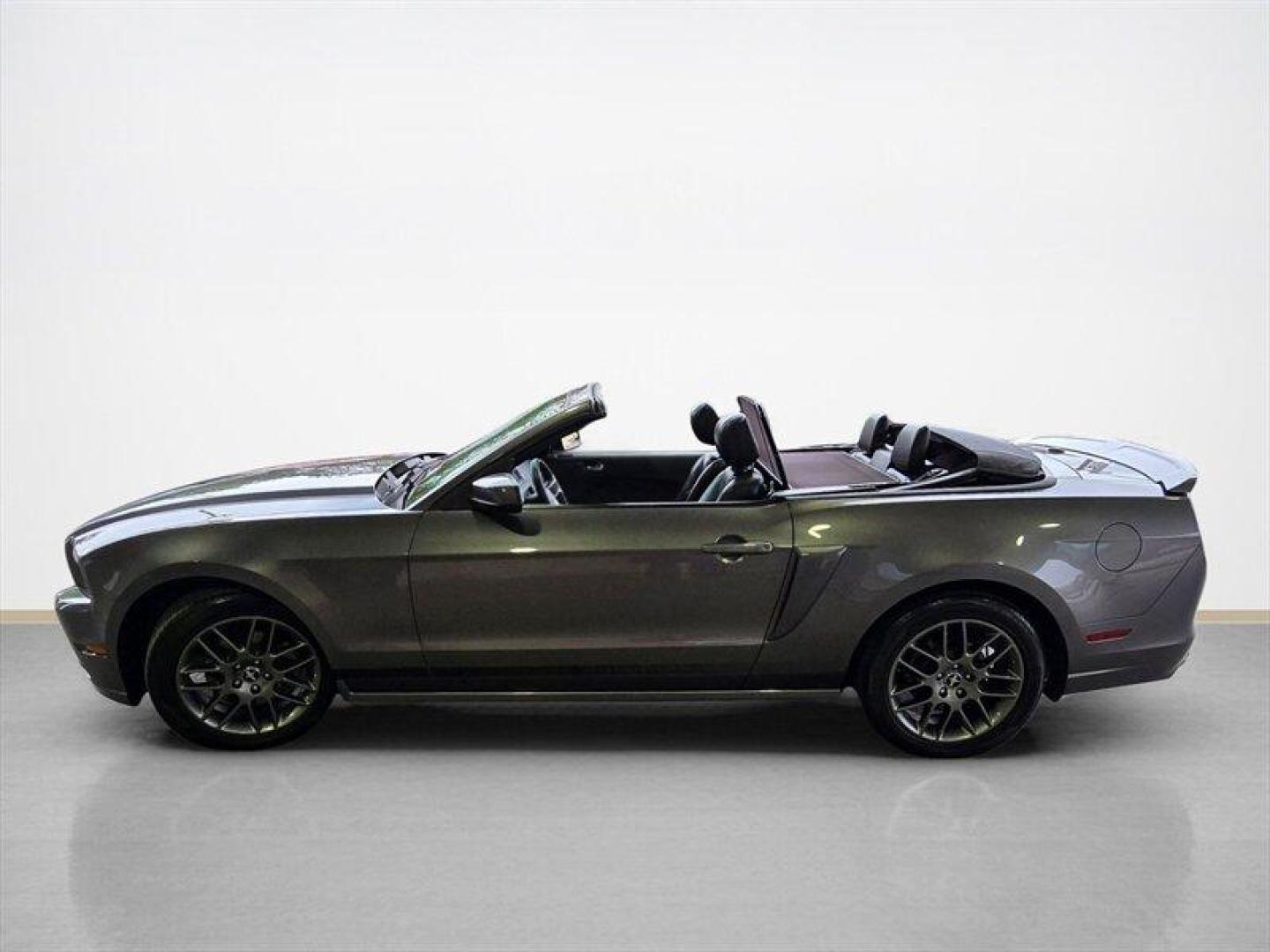 2014 Sterling Gray Metallic Ford Mustang V6 Premium (1ZVBP8EM2E5) with an 3.7L V6 305hp 280ft. lbs. engine, Automatic transmission, located at 25355 Eames Street, Channahon, IL, 60410, (815) 467-1807, 41.429108, -88.228432 - Top down, shades on, attitude fully chargedthis 2014 Ford Mustang Premium Convertible in sleek Sterling Gray isnt here to whisper its here to make an entrance. This isnt just a car, its your summer personality upgrade. Heated leather seats for those cool top-down night cruises, remote start so its - Photo#6