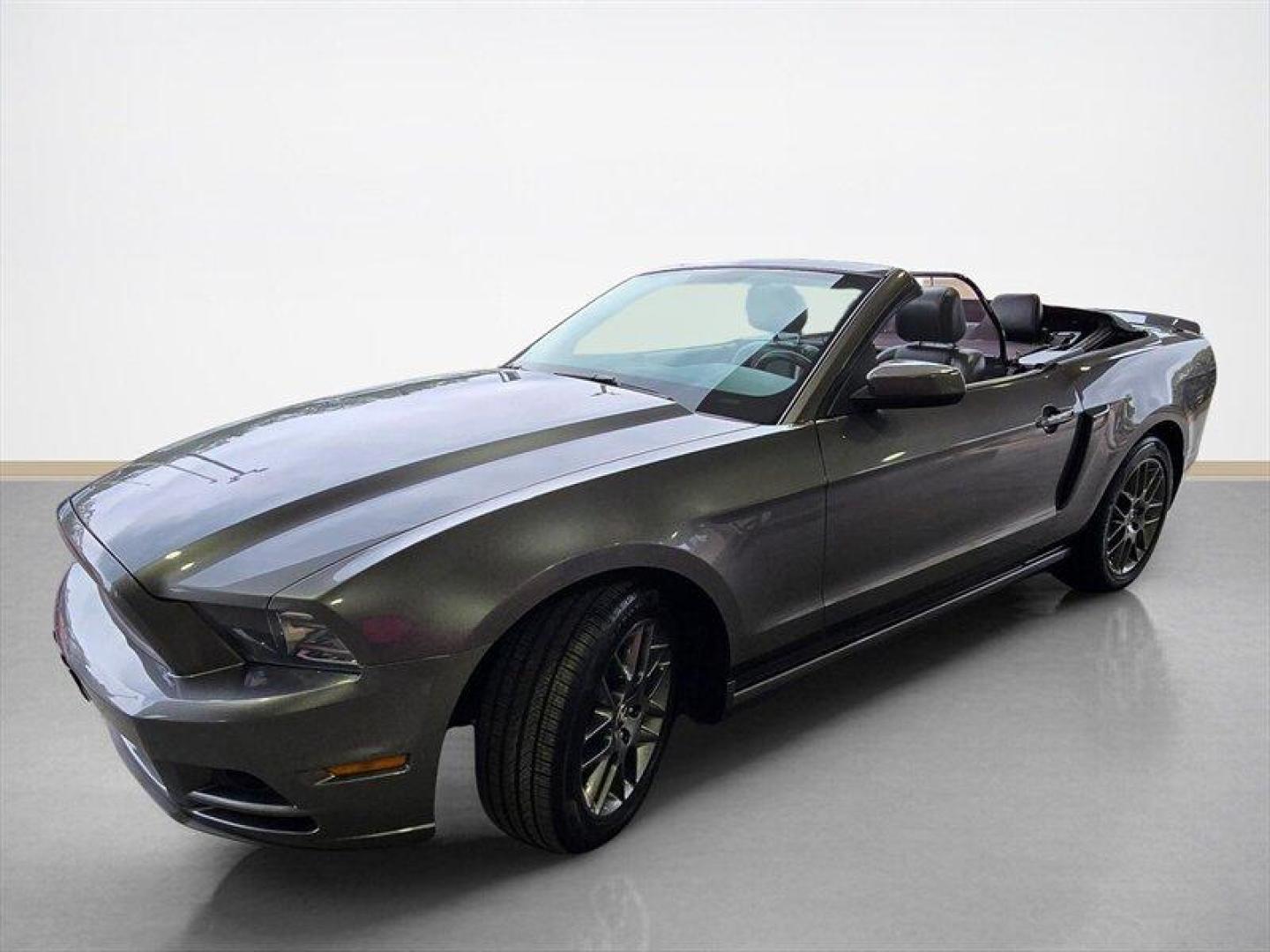 2014 Sterling Gray Metallic Ford Mustang V6 Premium (1ZVBP8EM2E5) with an 3.7L V6 305hp 280ft. lbs. engine, Automatic transmission, located at 25355 Eames Street, Channahon, IL, 60410, (815) 467-1807, 41.429108, -88.228432 - Top down, shades on, attitude fully chargedthis 2014 Ford Mustang Premium Convertible in sleek Sterling Gray isnt here to whisper its here to make an entrance. This isnt just a car, its your summer personality upgrade. Heated leather seats for those cool top-down night cruises, remote start so its - Photo#7
