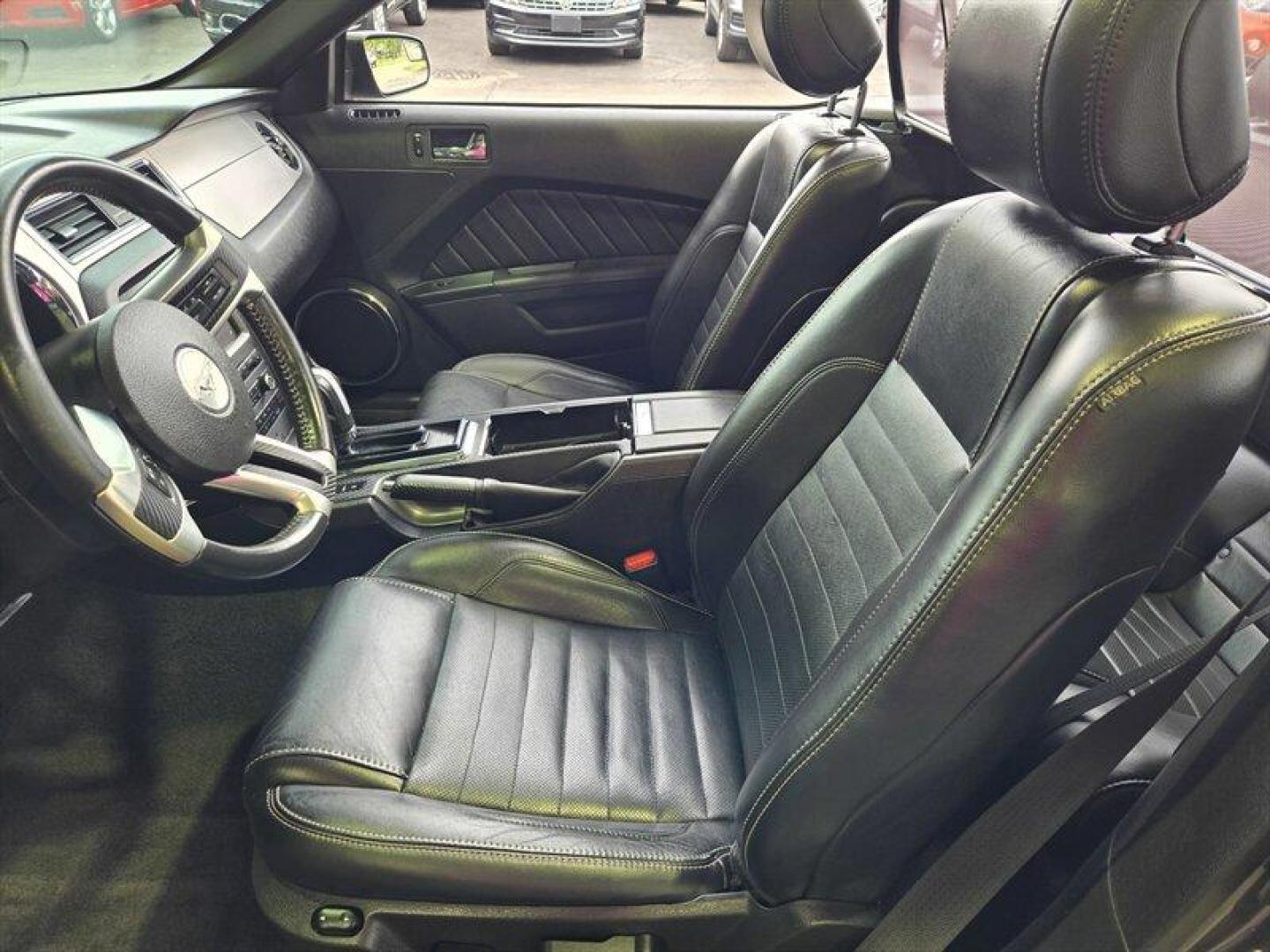 2014 Sterling Gray Metallic Ford Mustang V6 Premium (1ZVBP8EM2E5) with an 3.7L V6 305hp 280ft. lbs. engine, Automatic transmission, located at 25355 Eames Street, Channahon, IL, 60410, (815) 467-1807, 41.429108, -88.228432 - Top down, shades on, attitude fully chargedthis 2014 Ford Mustang Premium Convertible in sleek Sterling Gray isnt here to whisper its here to make an entrance. This isnt just a car, its your summer personality upgrade. Heated leather seats for those cool top-down night cruises, remote start so its - Photo#10