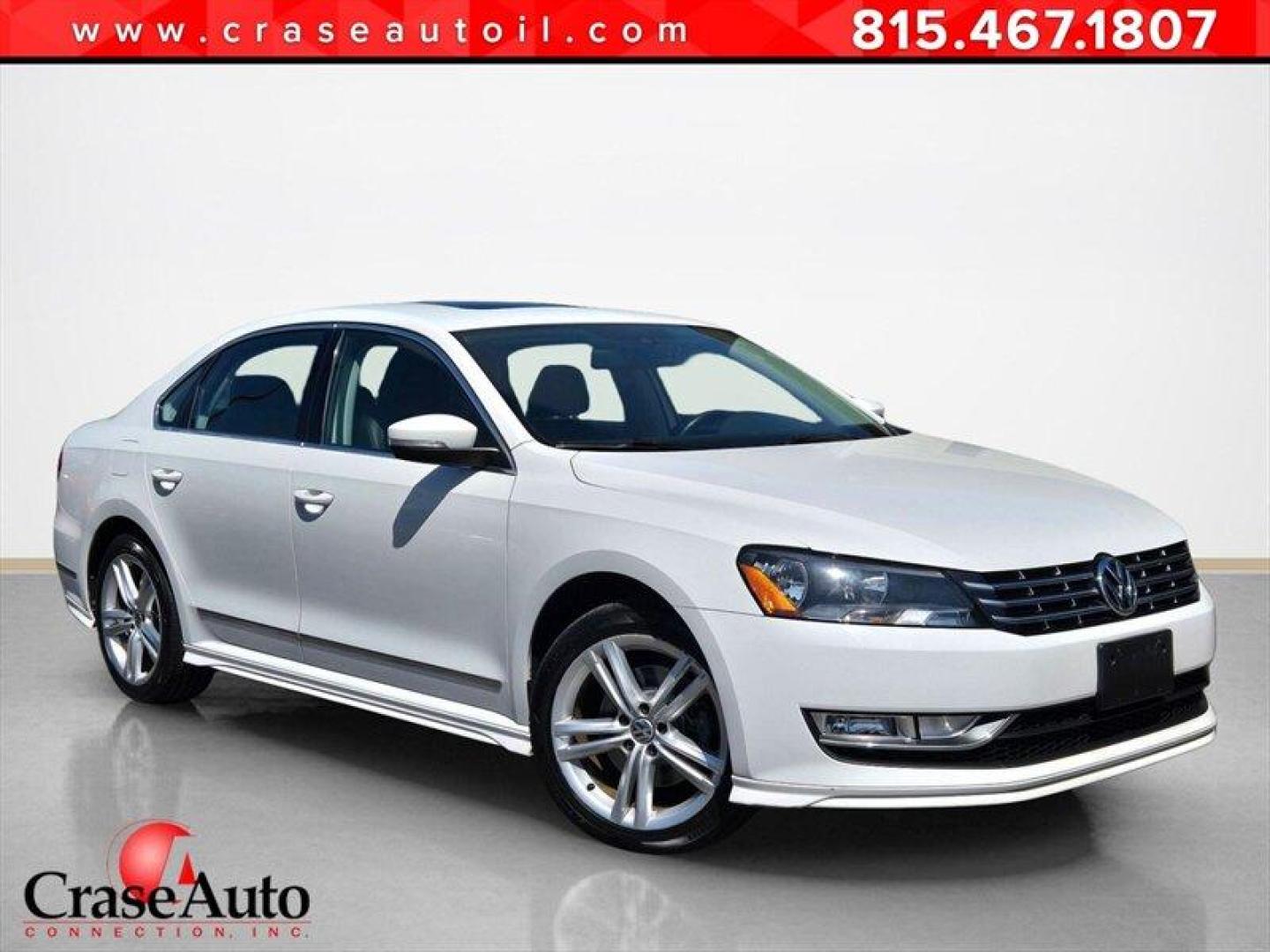 2015 Candy White Volkswagen Passat 3.6L V6 SEL Premium (1VWCM7A32FC) with an 3.6L V6 280hp 258ft. lbs. engine, Automatic transmission, located at 25355 Eames Street, Channahon, IL, 60410, (815) 467-1807, 41.429108, -88.228432 - This 2015 Volkswagen Passat 3.6L V6 SEL Premium combines performance, comfort, and style in a well-maintained package. Powered by a 3.6L V6 engine delivering 280 horsepower and 258 lb-ft of torque, this sedan offers a responsive driving experience. Its Candy White exterior is complemented by the Cor - Photo#0