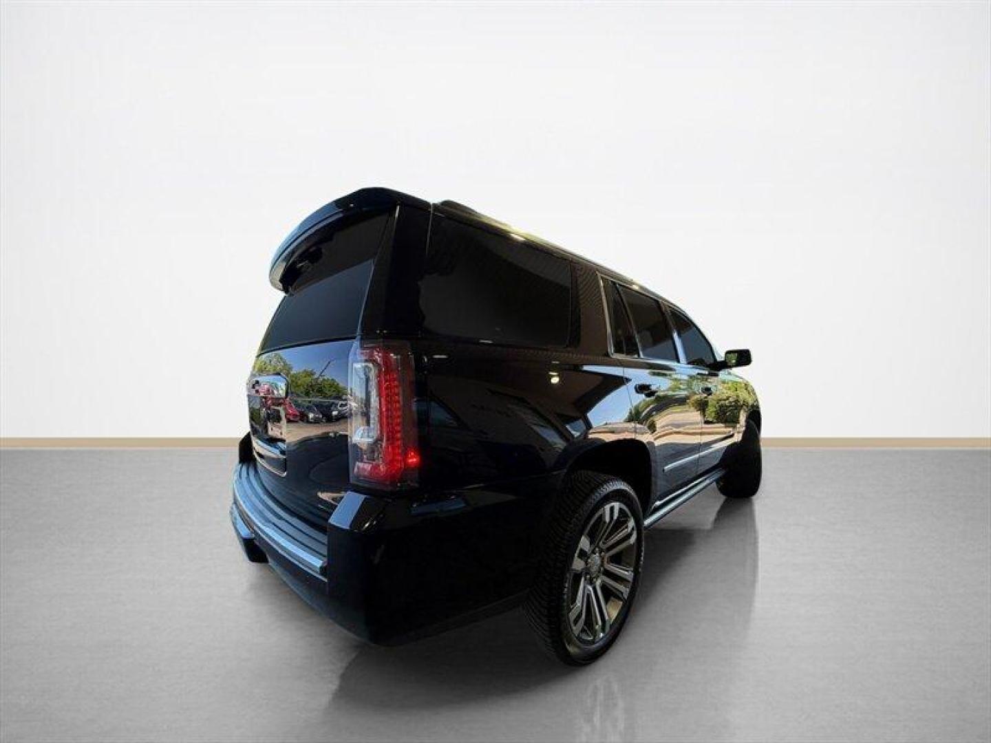 2018 Onyx Black GMC Yukon Denali (1GKS2CKJ4JR) with an EcoTec3 6.2L V8 420hp 460ft. lbs. engine, Automatic transmission, located at 25355 Eames Street, Channahon, IL, 60410, (815) 467-1807, 41.429108, -88.228432 - Looking for a ride thats as bold as you are? Feast your eyes on this 2018 GMC Yukon Denali in sleek Onyx Black, wrapped in sophistication and ready to turn heads. Under that powerful hood beats the heart of a beast an EcoTec3 6.2L V8 engine pumping out a juicy 420 horsepower and a torque monster at - Photo#3