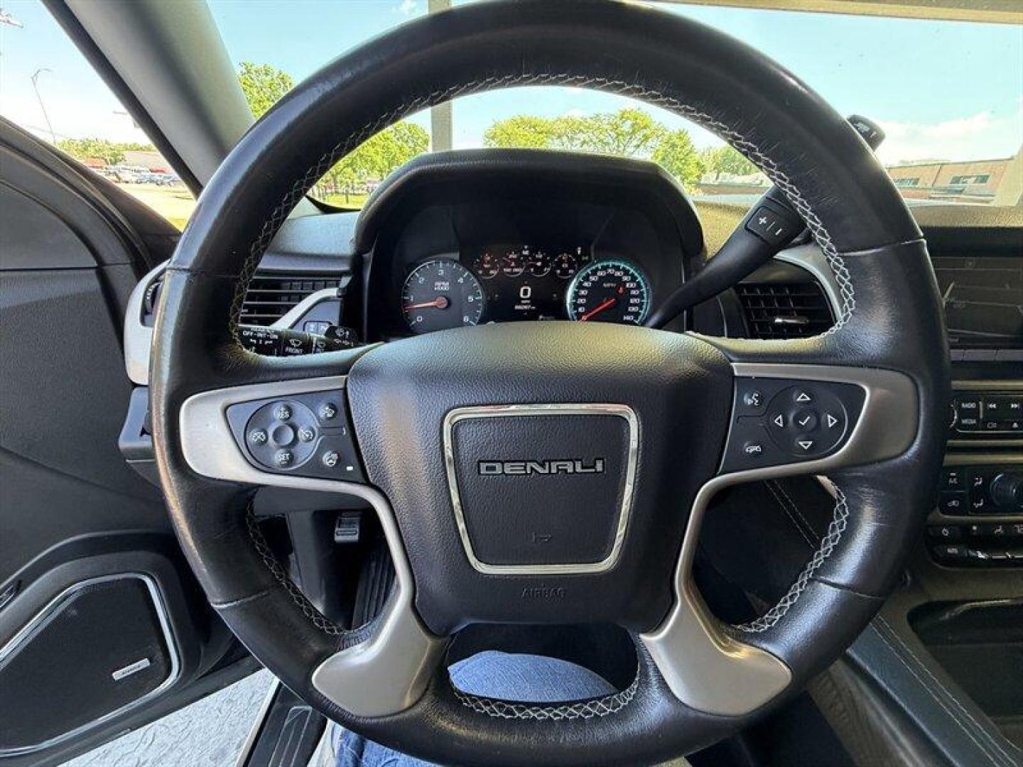 2018 Onyx Black GMC Yukon Denali (1GKS2CKJ4JR) with an EcoTec3 6.2L V8 420hp 460ft. lbs. engine, Automatic transmission, located at 25355 Eames Street, Channahon, IL, 60410, (815) 467-1807, 41.429108, -88.228432 - Looking for a ride thats as bold as you are? Feast your eyes on this 2018 GMC Yukon Denali in sleek Onyx Black, wrapped in sophistication and ready to turn heads. Under that powerful hood beats the heart of a beast an EcoTec3 6.2L V8 engine pumping out a juicy 420 horsepower and a torque monster at - Photo#27