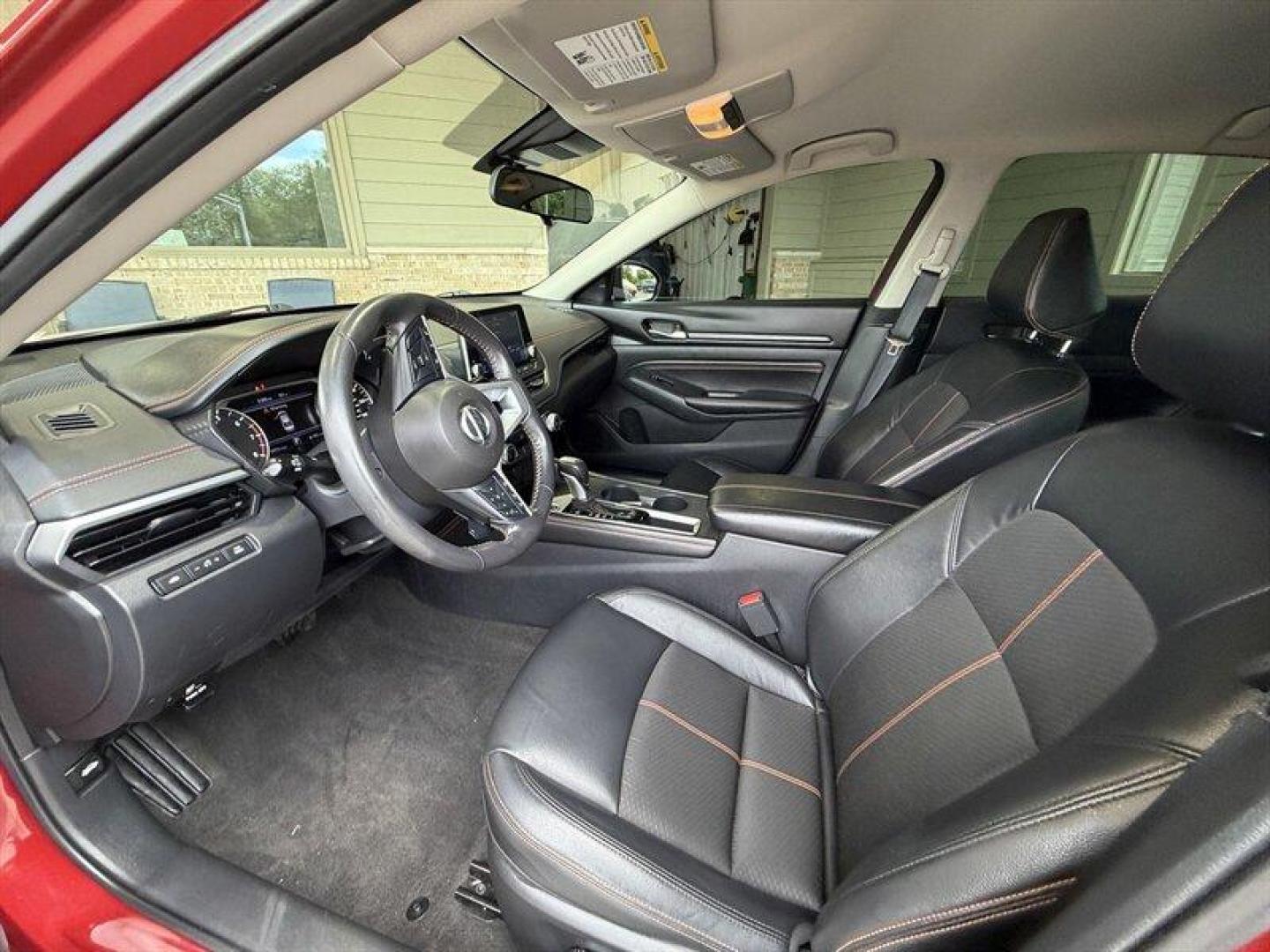 2022 Red Nissan Altima 2.5 SR (1N4BL4CV9NN) with an 2.5L I4 188hp 180ft. lbs. engine, Automatic transmission, located at 25355 Eames Street, Channahon, IL, 60410, (815) 467-1807, 41.429108, -88.228432 - Finished in stunning Scarlet Ember with Charcoal leather, this color combo is straight-up classy with a little attitude. Local trade with sporty SR styling, backup camera, sharp body lines, and the kind of look that makes a regular commuter car feel anything but basic. Comfortable, stylish, fuel-f - Photo#11