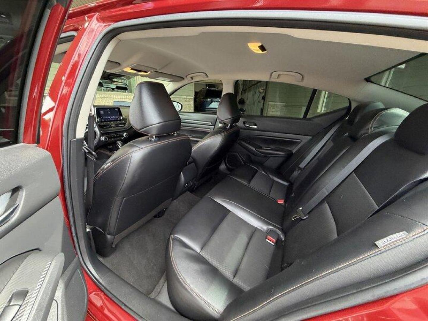 2022 Red Nissan Altima 2.5 SR (1N4BL4CV9NN) with an 2.5L I4 188hp 180ft. lbs. engine, Automatic transmission, located at 25355 Eames Street, Channahon, IL, 60410, (815) 467-1807, 41.429108, -88.228432 - Finished in stunning Scarlet Ember with Charcoal leather, this color combo is straight-up classy with a little attitude. Local trade with sporty SR styling, backup camera, sharp body lines, and the kind of look that makes a regular commuter car feel anything but basic. Comfortable, stylish, fuel-f - Photo#12
