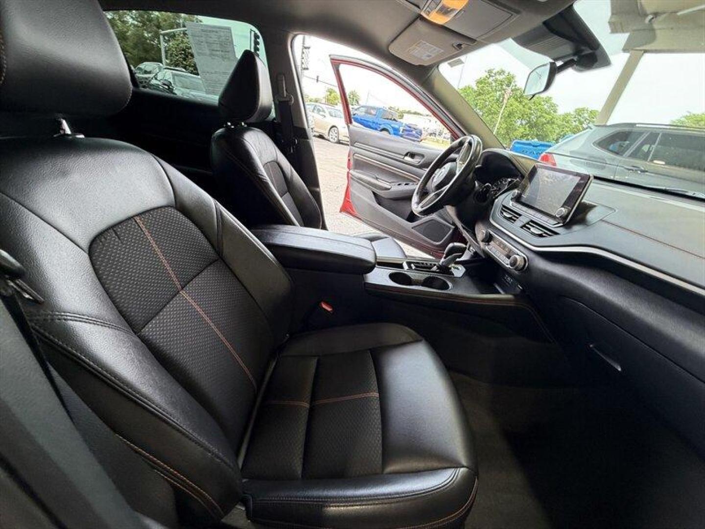 2022 Red Nissan Altima 2.5 SR (1N4BL4CV9NN) with an 2.5L I4 188hp 180ft. lbs. engine, Automatic transmission, located at 25355 Eames Street, Channahon, IL, 60410, (815) 467-1807, 41.429108, -88.228432 - Finished in stunning Scarlet Ember with Charcoal leather, this color combo is straight-up classy with a little attitude. Local trade with sporty SR styling, backup camera, sharp body lines, and the kind of look that makes a regular commuter car feel anything but basic. Comfortable, stylish, fuel-f - Photo#14