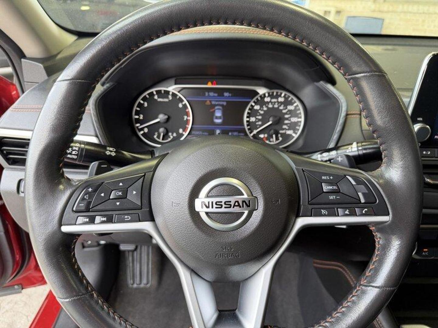 2022 Red Nissan Altima 2.5 SR (1N4BL4CV9NN) with an 2.5L I4 188hp 180ft. lbs. engine, Automatic transmission, located at 25355 Eames Street, Channahon, IL, 60410, (815) 467-1807, 41.429108, -88.228432 - Finished in stunning Scarlet Ember with Charcoal leather, this color combo is straight-up classy with a little attitude. Local trade with sporty SR styling, backup camera, sharp body lines, and the kind of look that makes a regular commuter car feel anything but basic. Comfortable, stylish, fuel-f - Photo#19