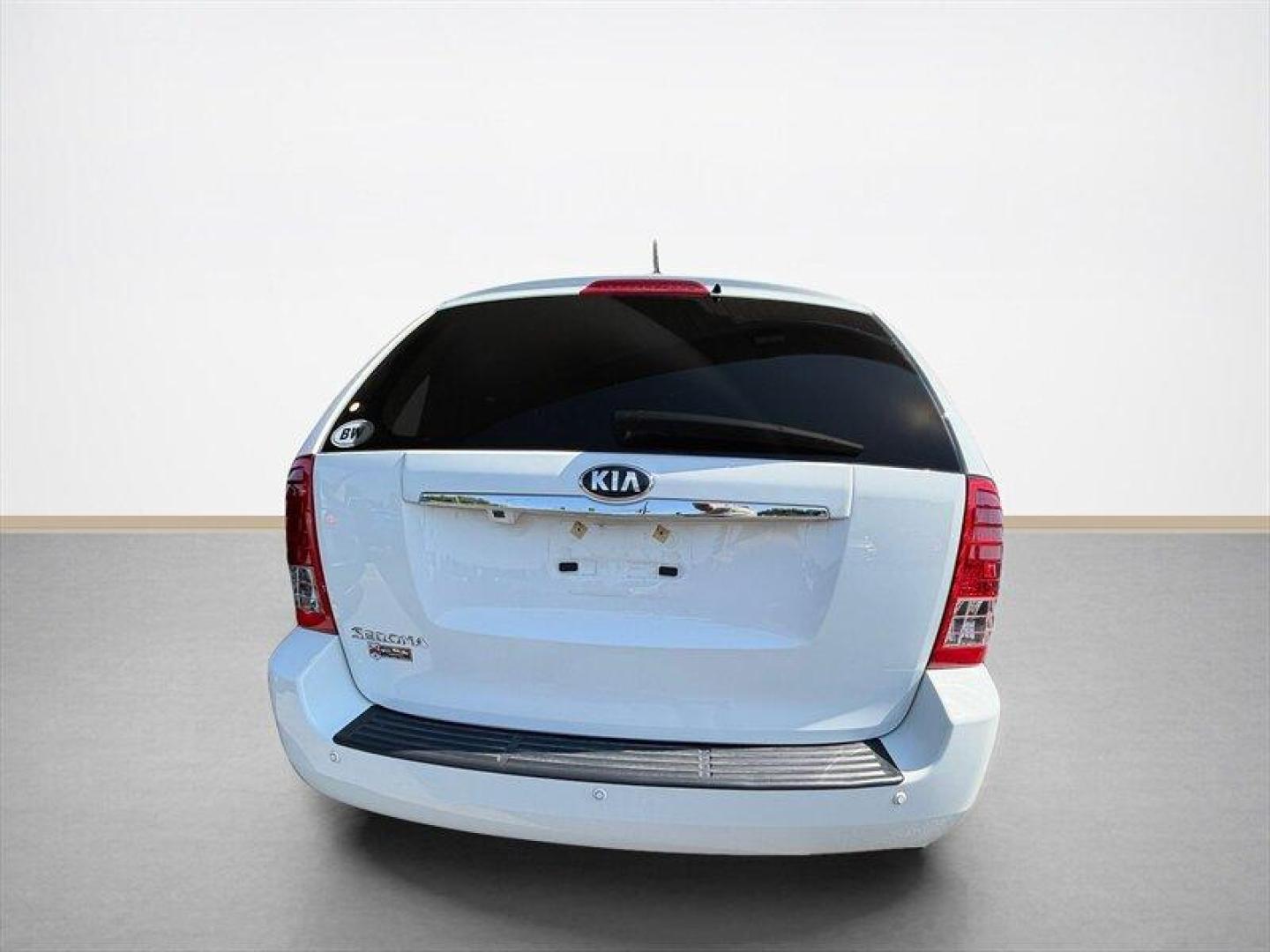 2012 Clear White Kia Sedona LX (KNDMG4C70C6) with an 3.5 engine, Automatic transmission, located at 25355 Eames Street, Channahon, IL, 60410, (815) 467-1807, 41.429108, -88.228432 - The kind of van that says Ive been babied, not battled. One-owner, low-mile, local trade owned by an older couple its whole life this Sedona has lived the easy life. Power doors, backup camera, bucket seats, and plenty of room for kids, groceries, road trips, or whatever chaos life throws in the b - Photo#4