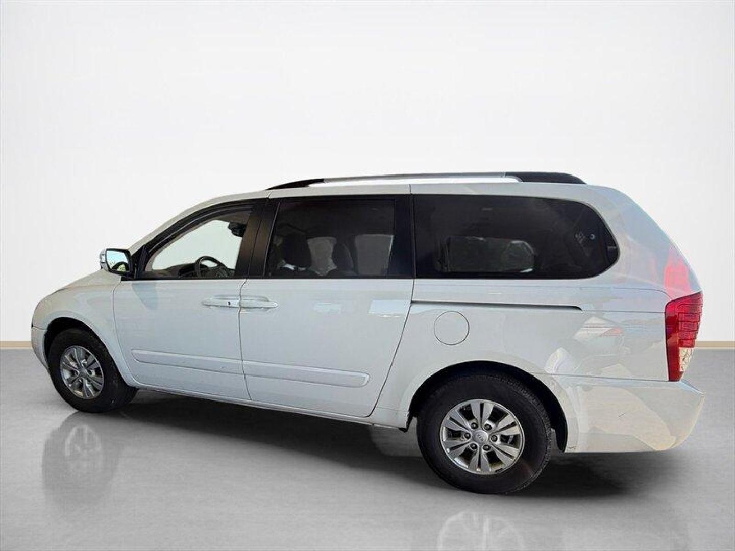 2012 Clear White Kia Sedona LX (KNDMG4C70C6) with an 3.5 engine, Automatic transmission, located at 25355 Eames Street, Channahon, IL, 60410, (815) 467-1807, 41.429108, -88.228432 - The kind of van that says Ive been babied, not battled. One-owner, low-mile, local trade owned by an older couple its whole life this Sedona has lived the easy life. Power doors, backup camera, bucket seats, and plenty of room for kids, groceries, road trips, or whatever chaos life throws in the b - Photo#6