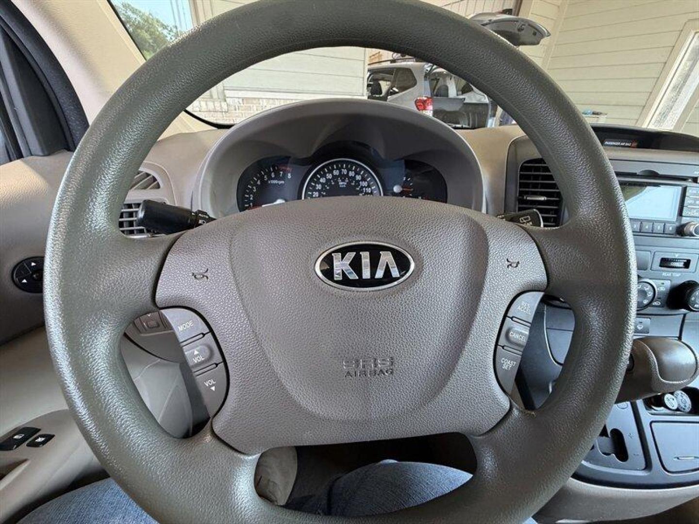2012 Clear White Kia Sedona LX (KNDMG4C70C6) with an 3.5 engine, Automatic transmission, located at 25355 Eames Street, Channahon, IL, 60410, (815) 467-1807, 41.429108, -88.228432 - The kind of van that says Ive been babied, not battled. One-owner, low-mile, local trade owned by an older couple its whole life this Sedona has lived the easy life. Power doors, backup camera, bucket seats, and plenty of room for kids, groceries, road trips, or whatever chaos life throws in the b - Photo#20