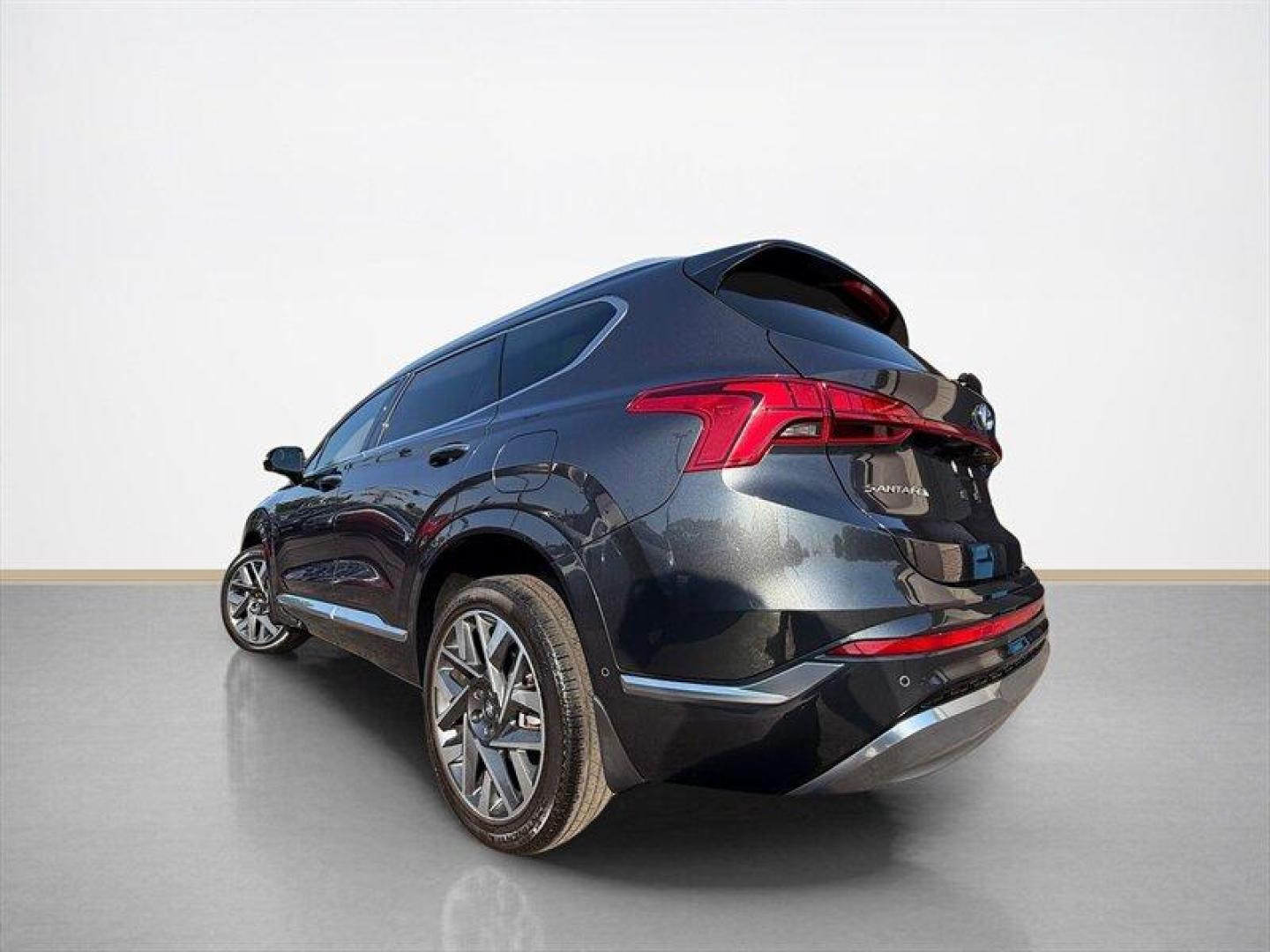 2021 Portofino Gray Hyundai SANTA FE Calligraphy (5NMS5DAL8MH) with an 2.5L Turbo I4 277hp 311ft. lbs. engine, Shiftronic transmission, located at 25355 Eames Street, Channahon, IL, 60410, (815) 467-1807, 41.429108, -88.228432 - Finished in sleek Portofino Gray, this local-trade Calligraphy is basically the VIP section of SUVs. Loaded with all the goodies: Heated and cooled leather Remote start Sunroof Navigation Backup camera AWD confidence for Midwest weather Luxury feel without the luxury-brand attitude. Smooth, cla - Photo#5