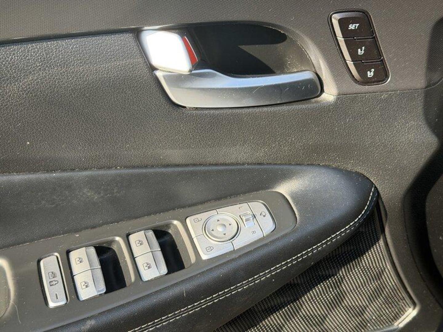 2021 Portofino Gray Hyundai SANTA FE Calligraphy (5NMS5DAL8MH) with an 2.5L Turbo I4 277hp 311ft. lbs. engine, Shiftronic transmission, located at 25355 Eames Street, Channahon, IL, 60410, (815) 467-1807, 41.429108, -88.228432 - Finished in sleek Portofino Gray, this local-trade Calligraphy is basically the VIP section of SUVs. Loaded with all the goodies: Heated and cooled leather Remote start Sunroof Navigation Backup camera AWD confidence for Midwest weather Luxury feel without the luxury-brand attitude. Smooth, cla - Photo#15