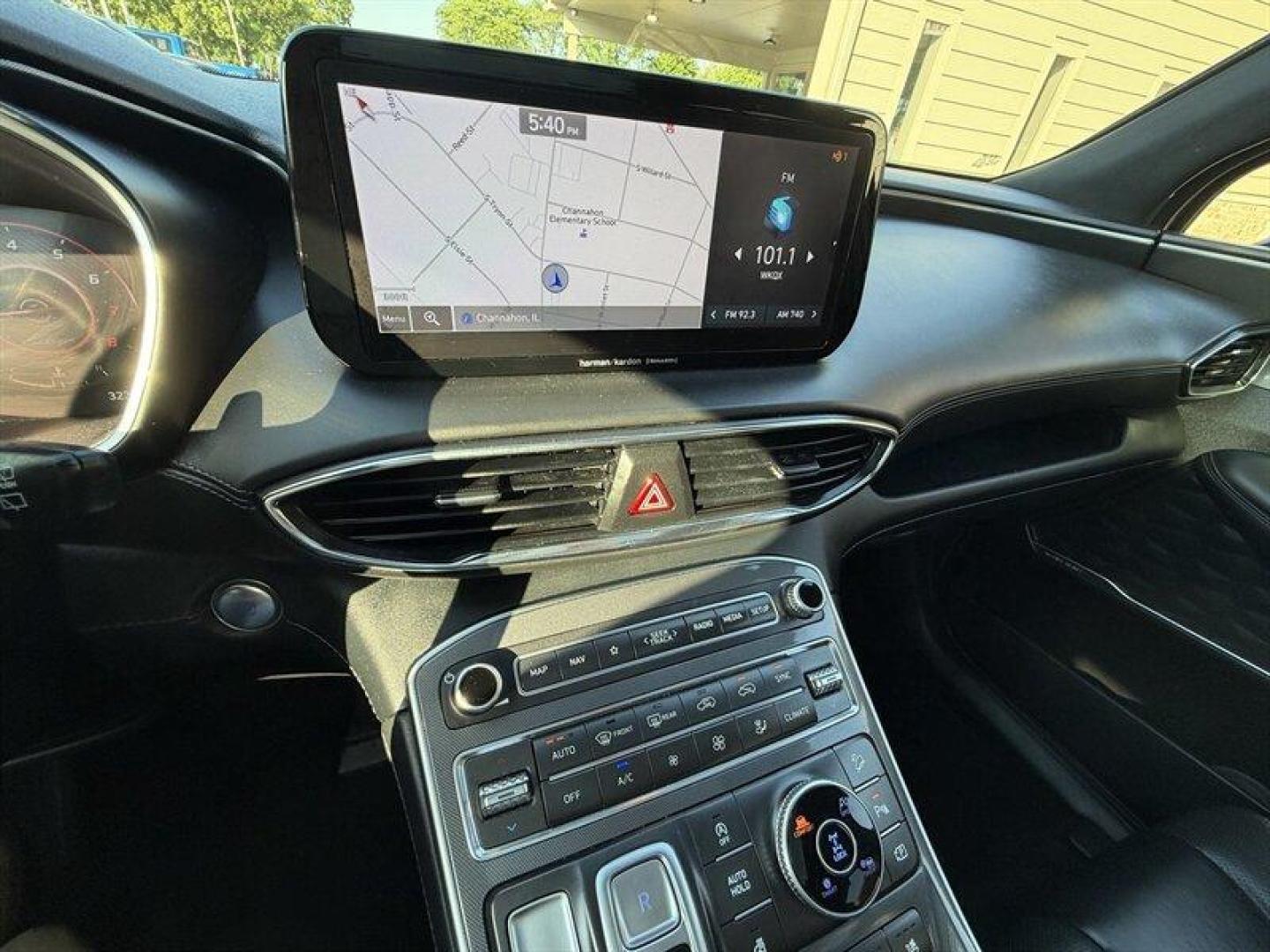 2021 Portofino Gray Hyundai SANTA FE Calligraphy (5NMS5DAL8MH) with an 2.5L Turbo I4 277hp 311ft. lbs. engine, Shiftronic transmission, located at 25355 Eames Street, Channahon, IL, 60410, (815) 467-1807, 41.429108, -88.228432 - Finished in sleek Portofino Gray, this local-trade Calligraphy is basically the VIP section of SUVs. Loaded with all the goodies: Heated and cooled leather Remote start Sunroof Navigation Backup camera AWD confidence for Midwest weather Luxury feel without the luxury-brand attitude. Smooth, cla - Photo#17